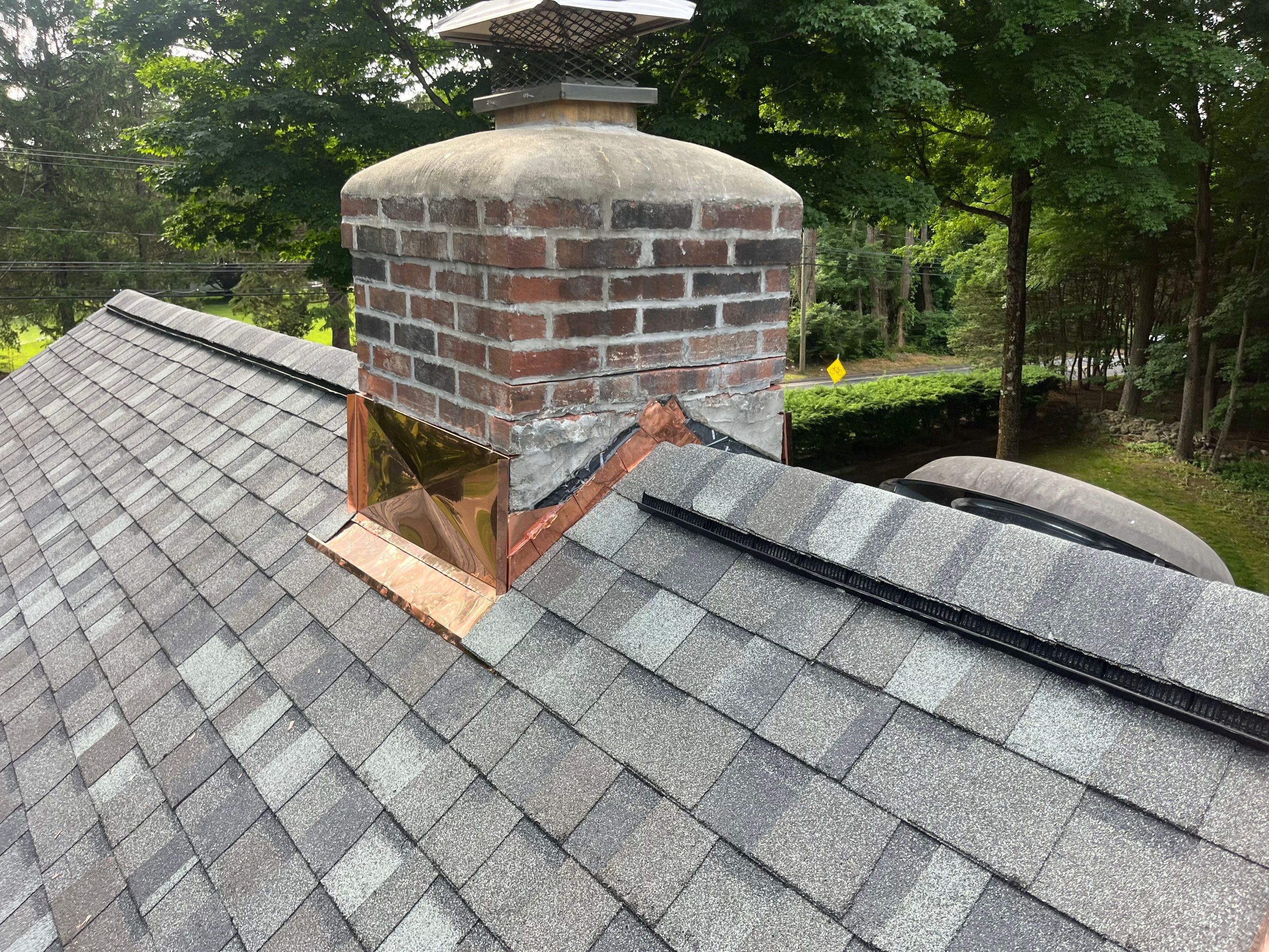 DiGiorgi does a brand new roof in Cheshire, CT by DiGiorgi Roofing and Siding Inc