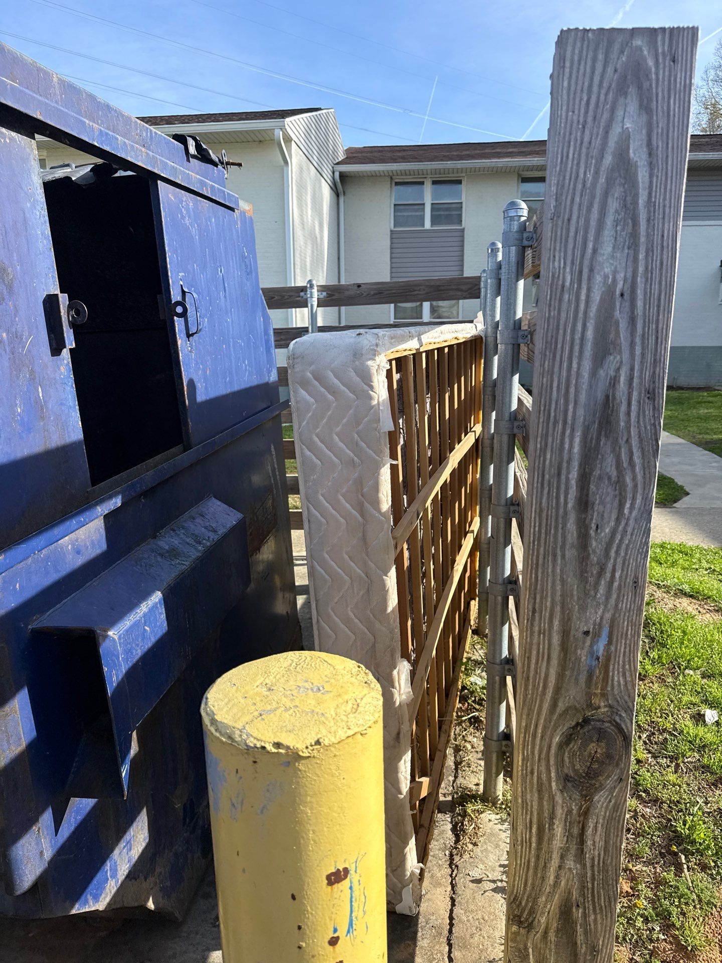 Monthly Apartment Clean Up by Badger Hauling