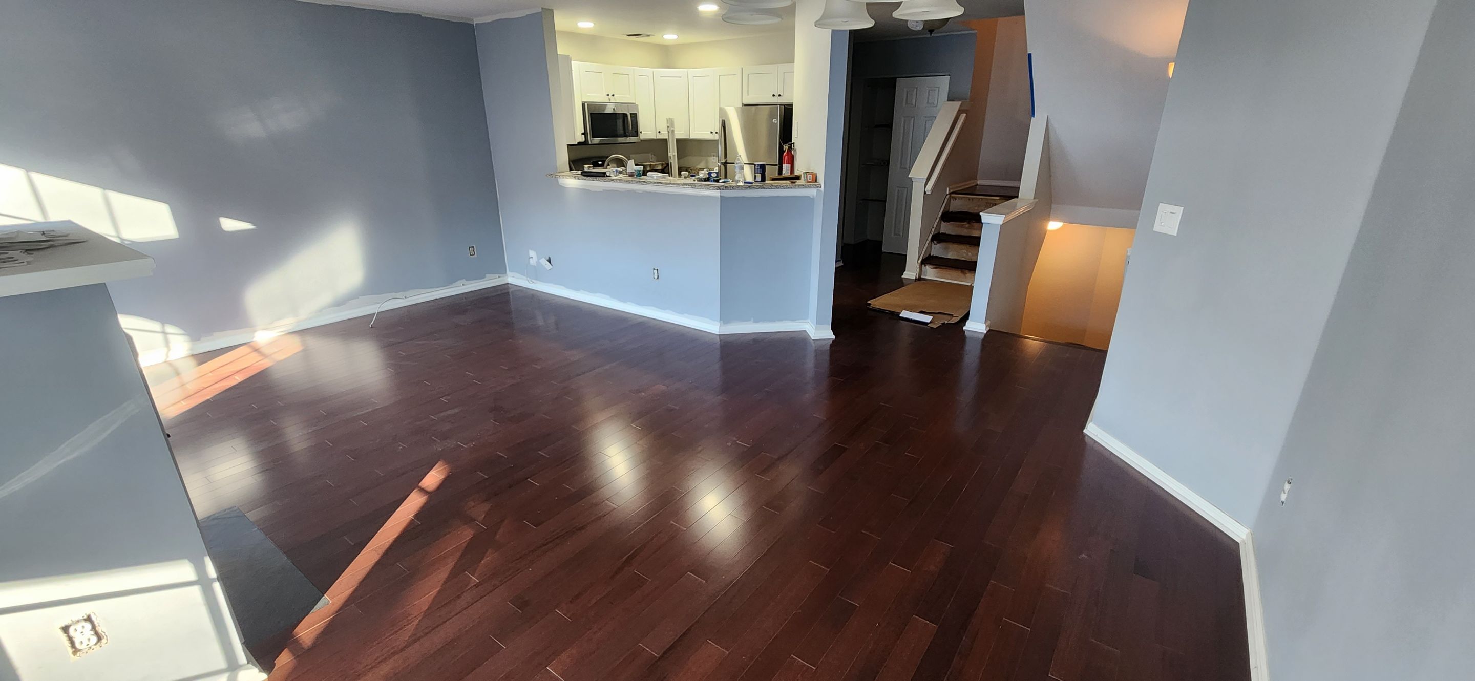 Brazilian Oak - Townhouse Install by Footprints Floors Morristown