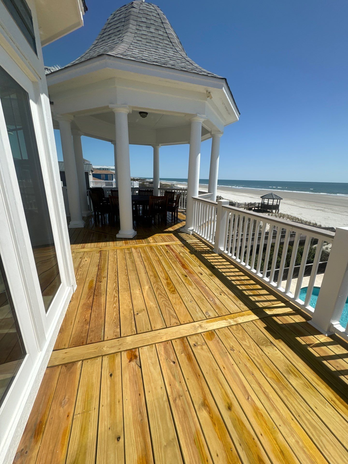 Weathered Deck using Wood Sealant by DuraSeal