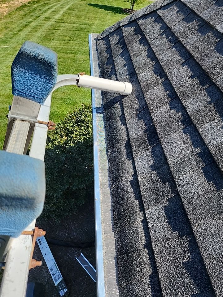 Gutter Guard Instalation using Leaf Blaster Pro by Gutter Glove by Power Wash Masters LLC