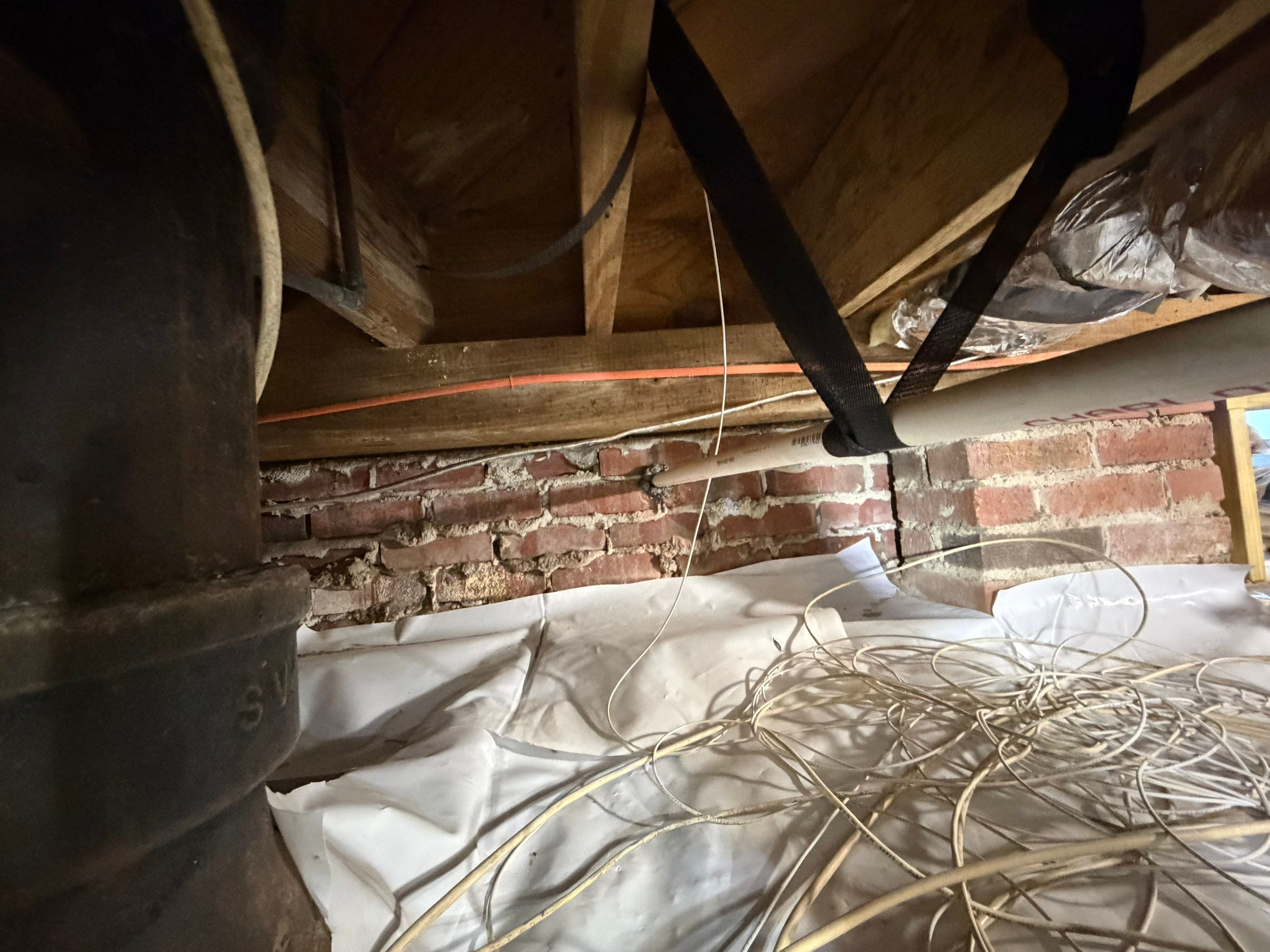 Project in Portsmouth by Patriot Crawl Space Repairs