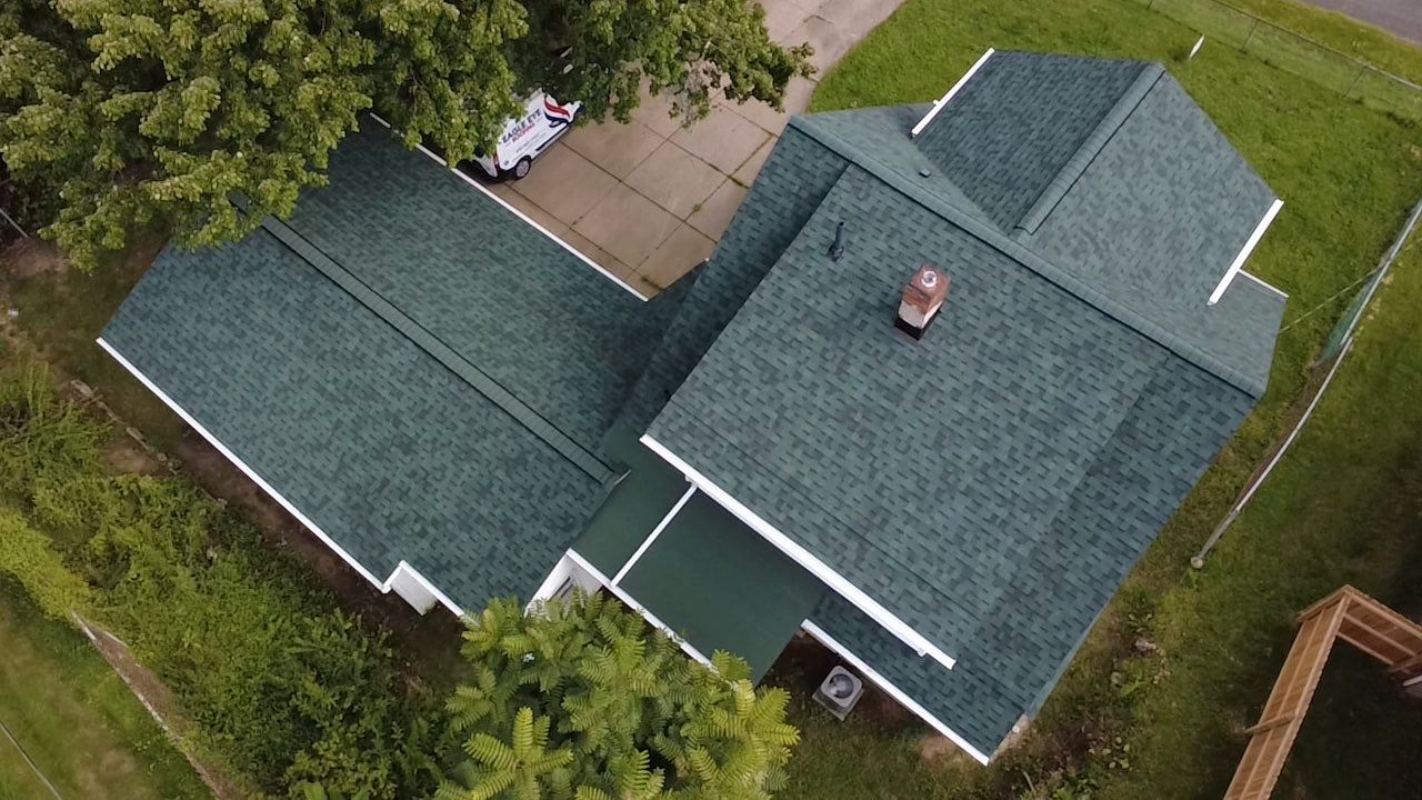 Erin L: Complete Owens Corning Chateau Green Roof Installation in Canton, Ohio by Eagle Eye Roofing