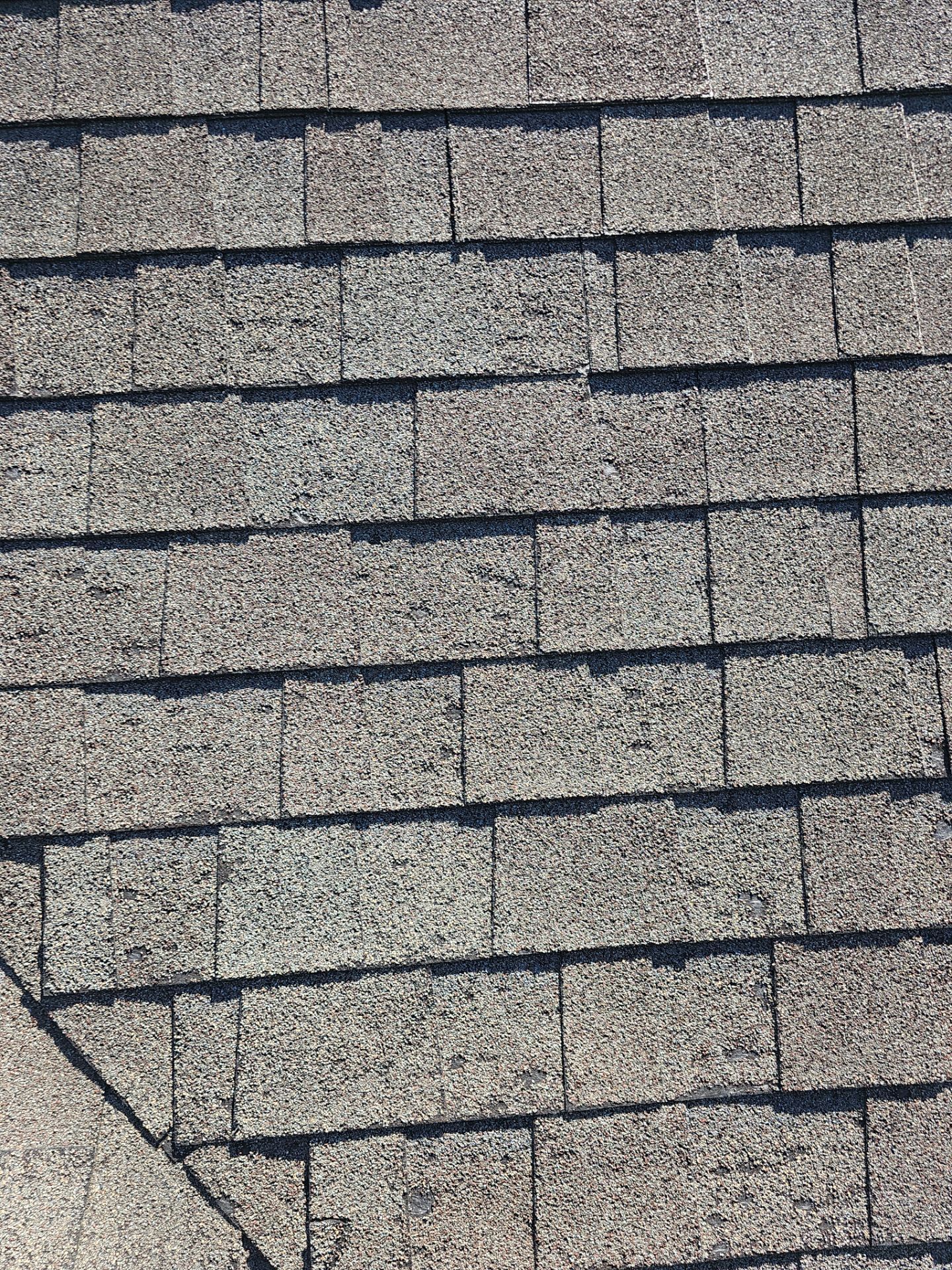 Hail Damage using Owen's Corning Duration (Lifetime) Shingles by Roof Repair Company