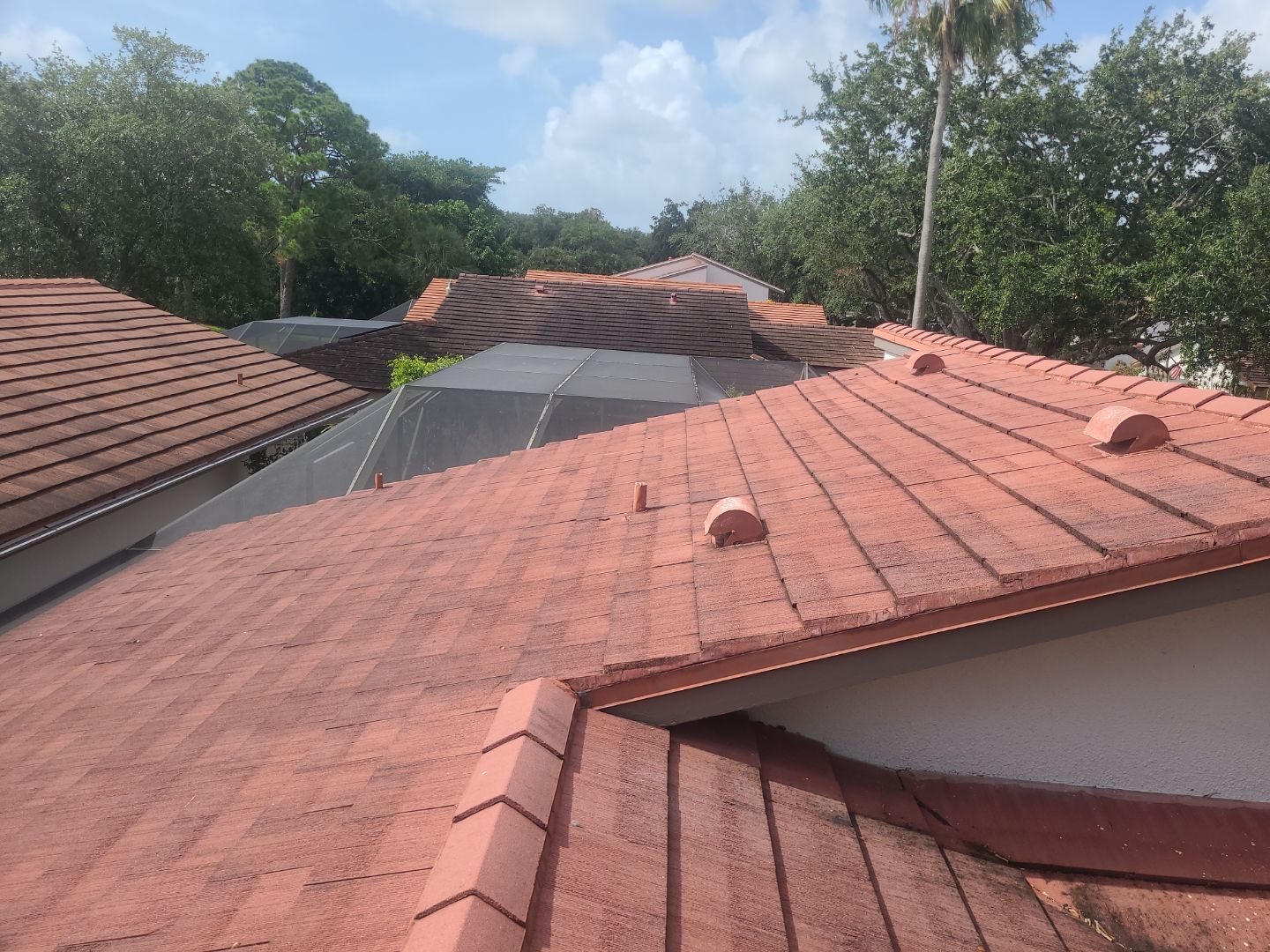 Full Tile Roof Replacement and Sheathing Repair in Deerfield Beach by Aastro Roofing