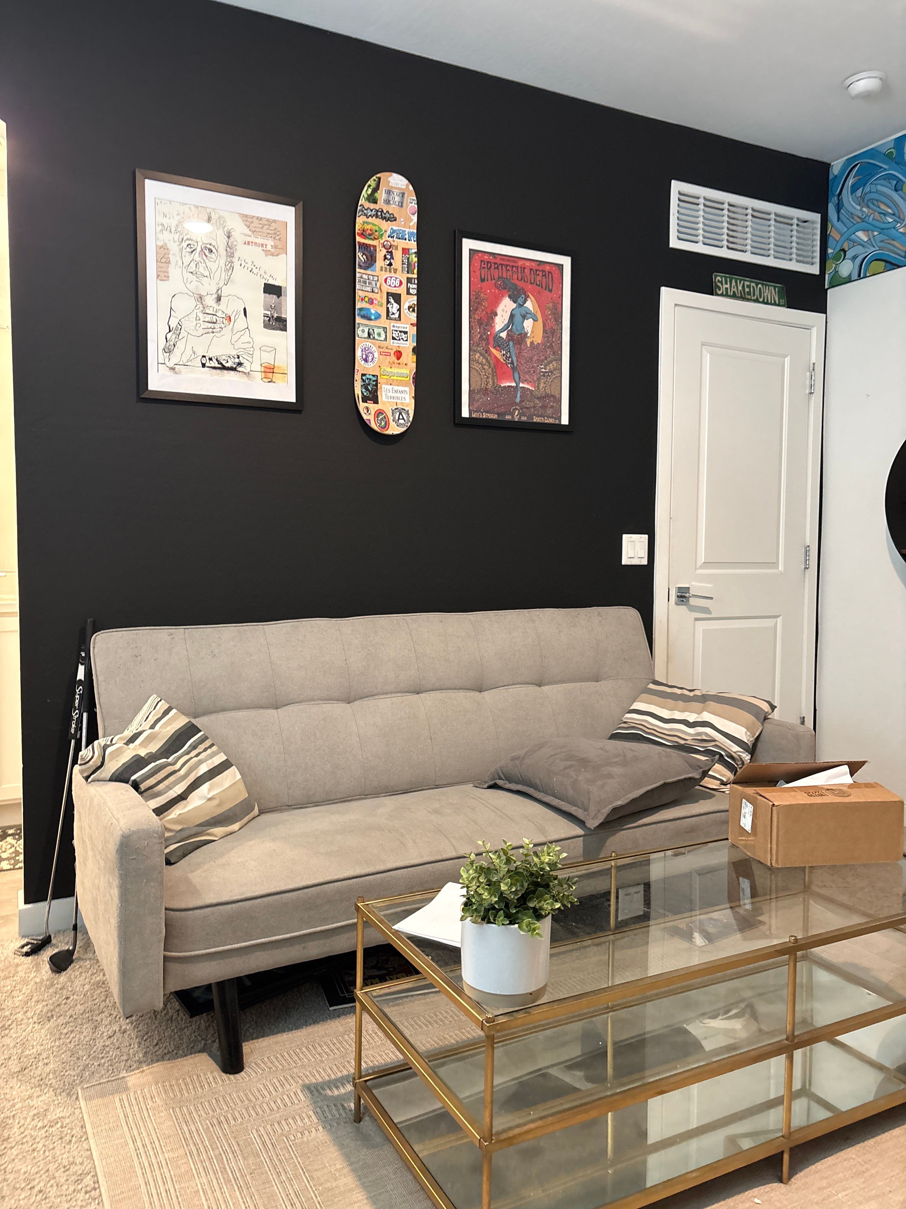 Modern Interior Painting and Matte Black Accent Wall in Buckeye by CompanyCam Sales Demo