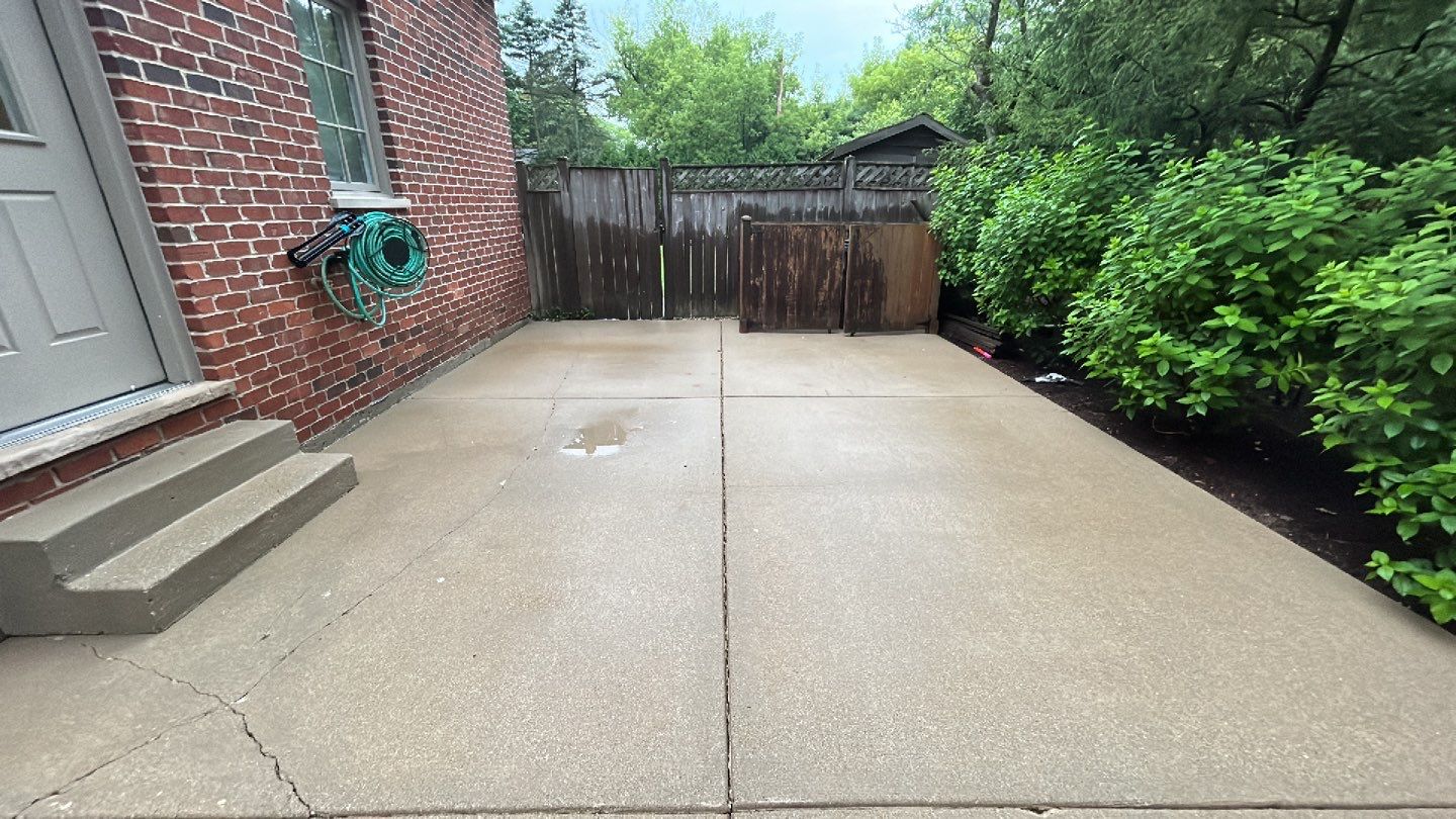 Exterior Stone and Concrete Surface Cleaning by Northern Power Washing LLC.