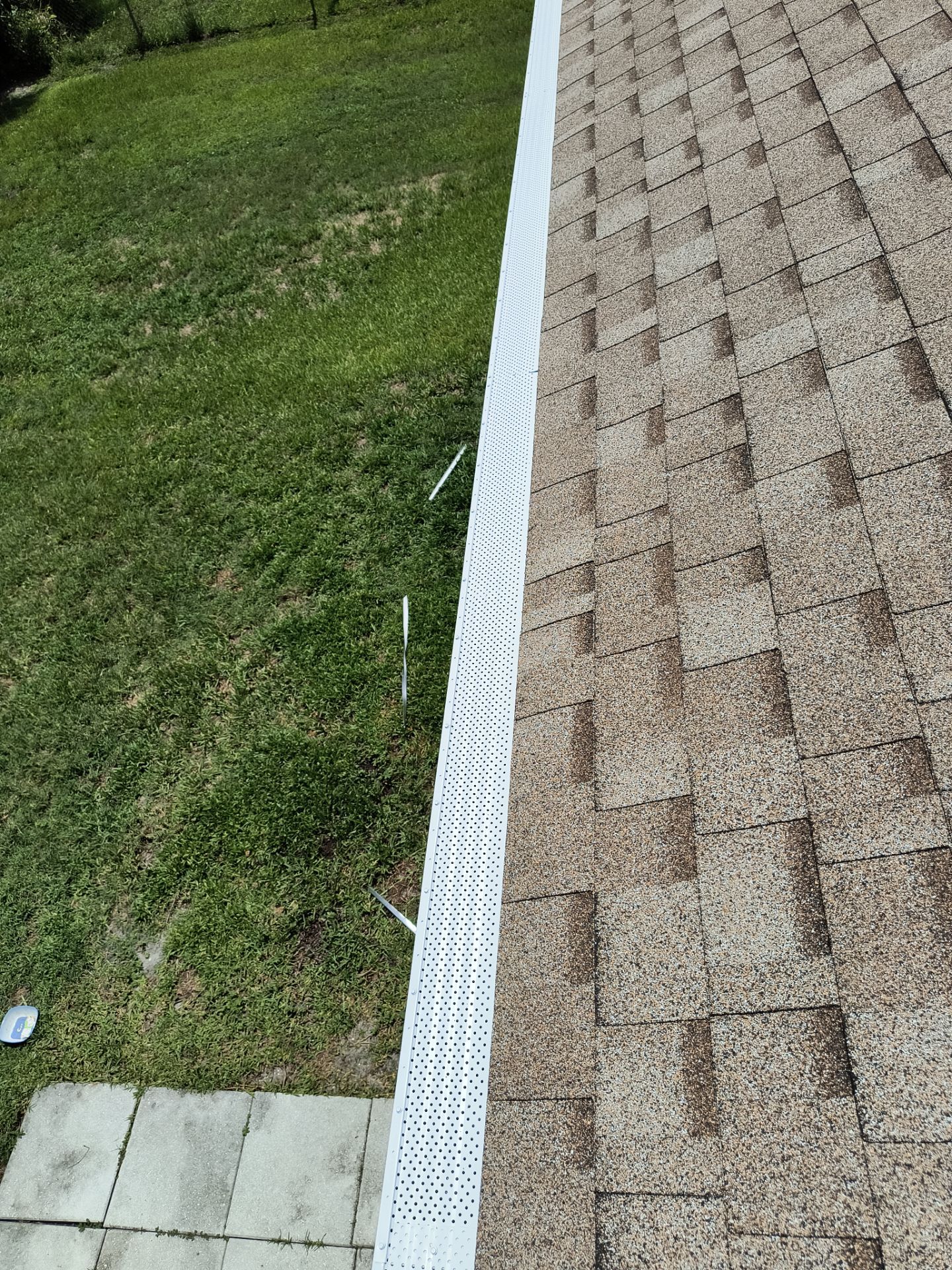 Leaf Guard System Installation in Cape Coral FL by Gutter Professors