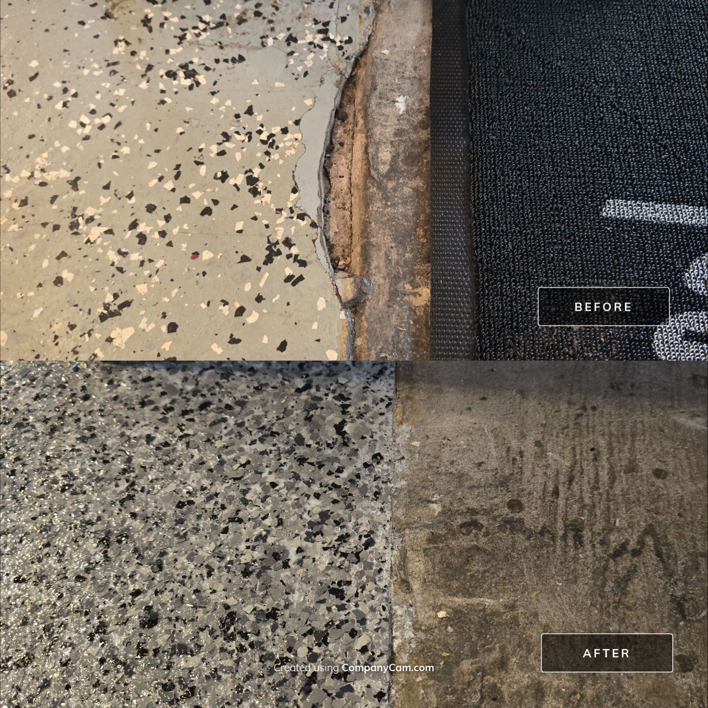 Check it out! Steelwheel Corner gets a new floor! by Elite Floor Solutions