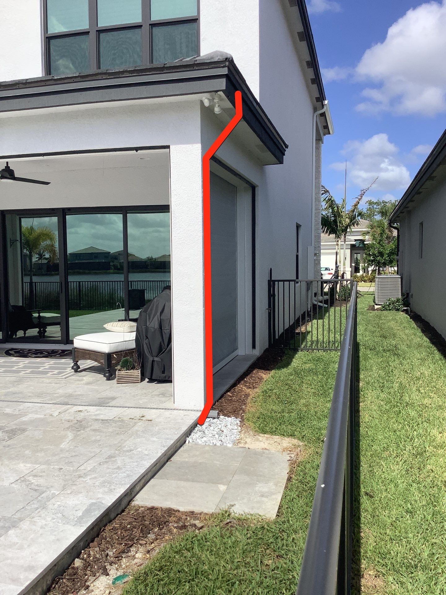 Splash Guard Gutters for Estero FL Rooflines by Gutter Professors