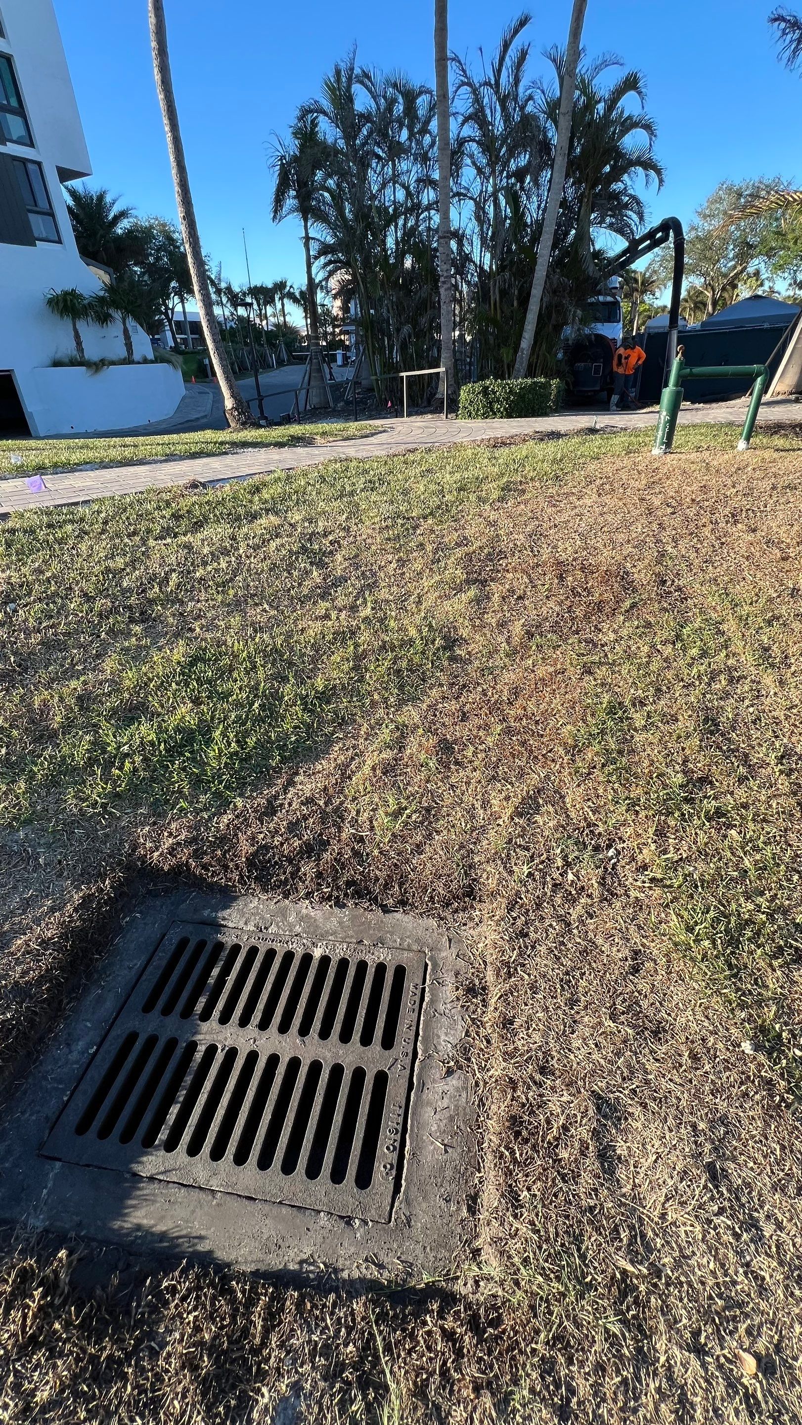 Naples Condo Complex Stormwater System Maintenance and Hurricane Cleanup by Don Mar, Inc. Storm Water Solutions