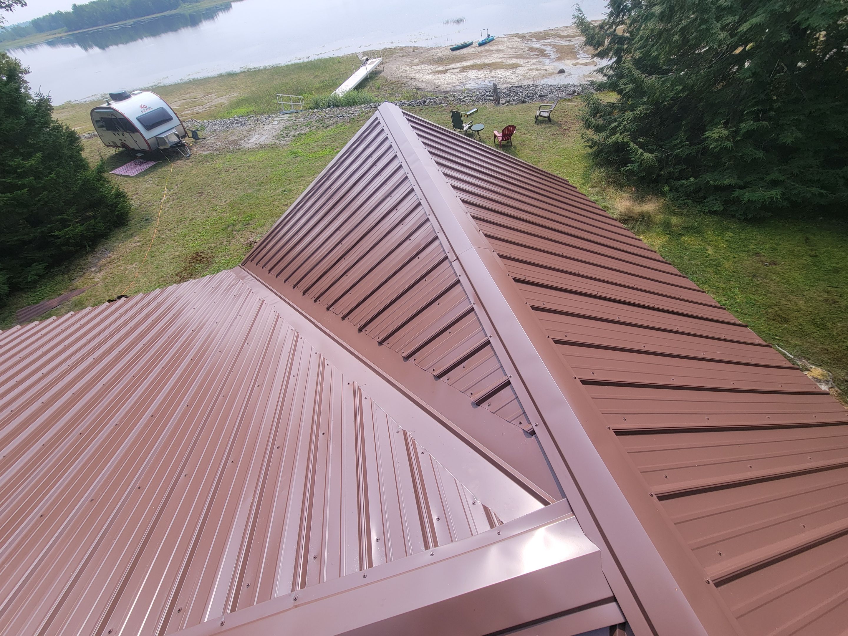 New Metal Roof using All Thats Metal 29g Currigated  by The B.A.R Roofing