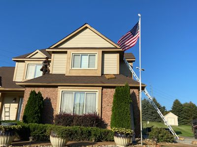 Roof Replacement using CertainTeed Landmark