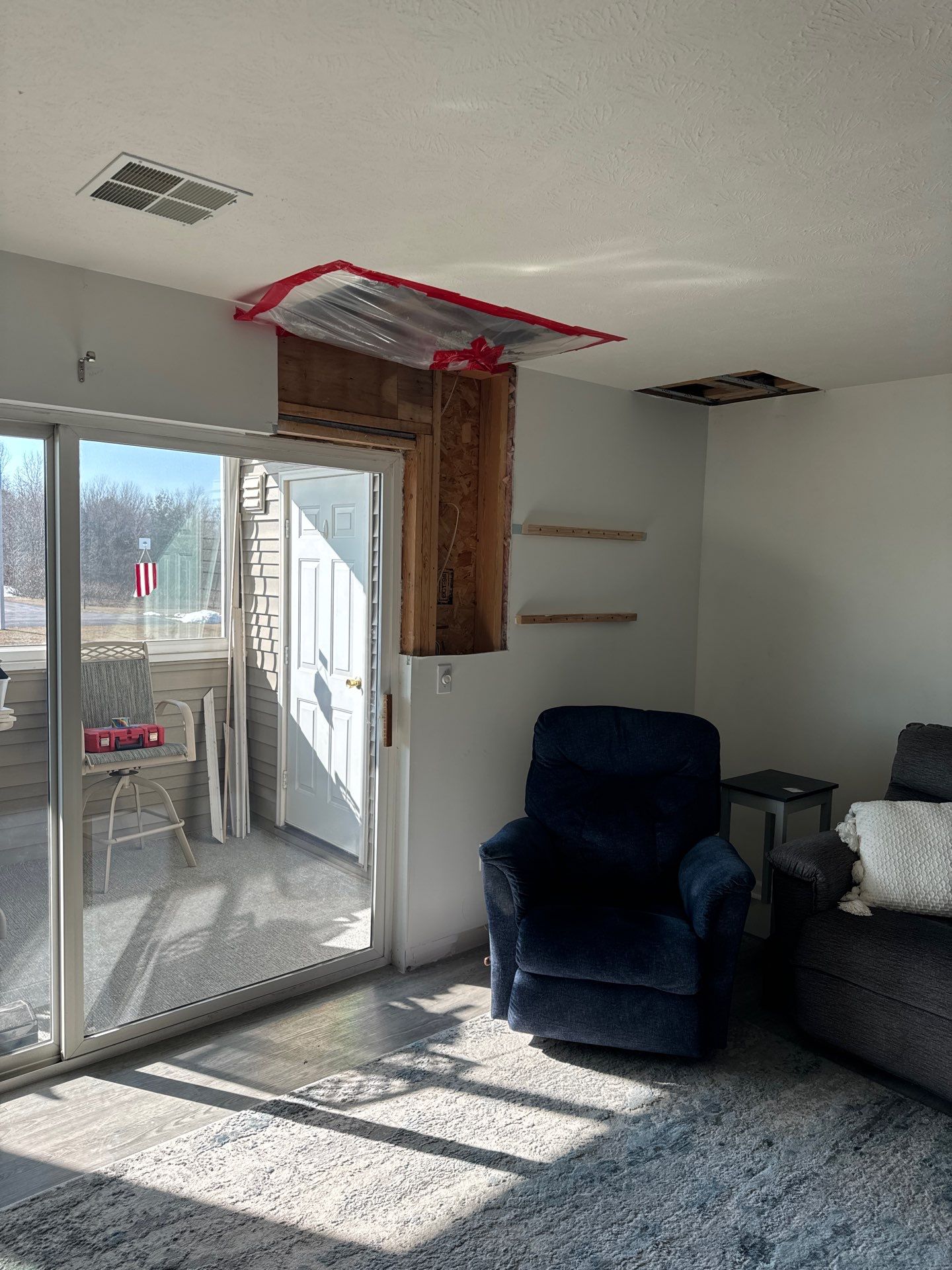 Water damage repair and repaint by Gordon Painting