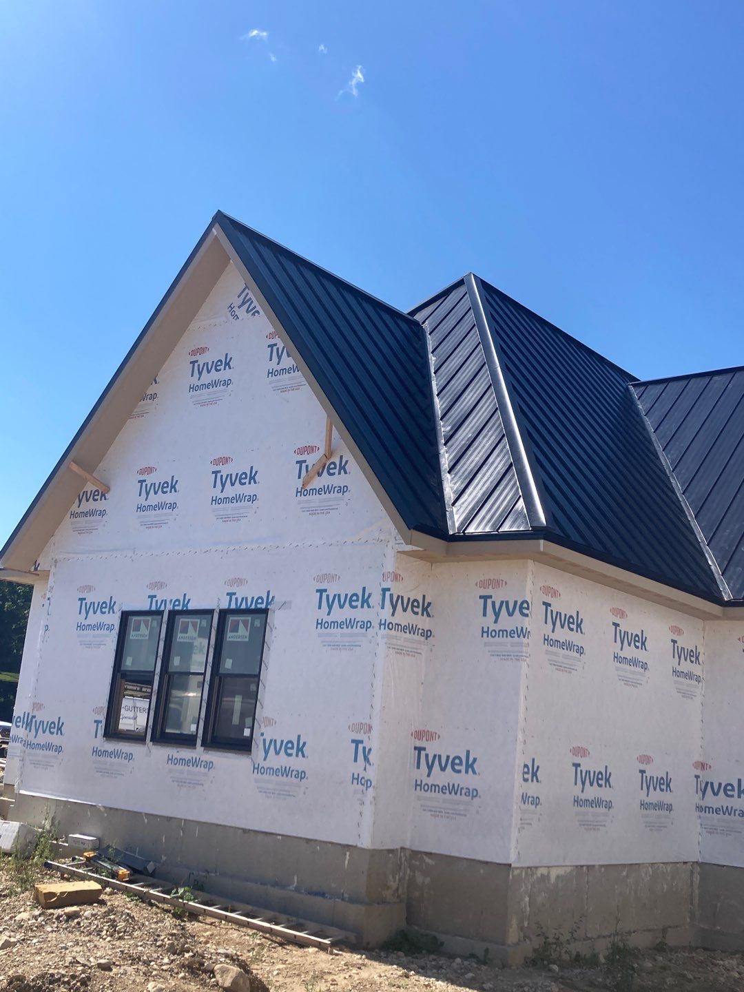Metal roofing using Standing Seam by Stendahl Services