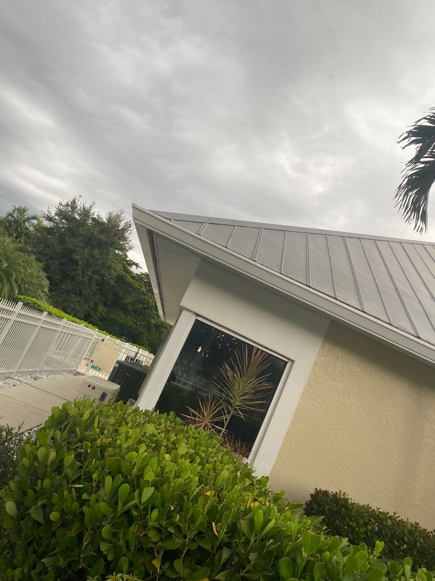 White K-Style Gutters in Fort Myers FL by Gutter Professors