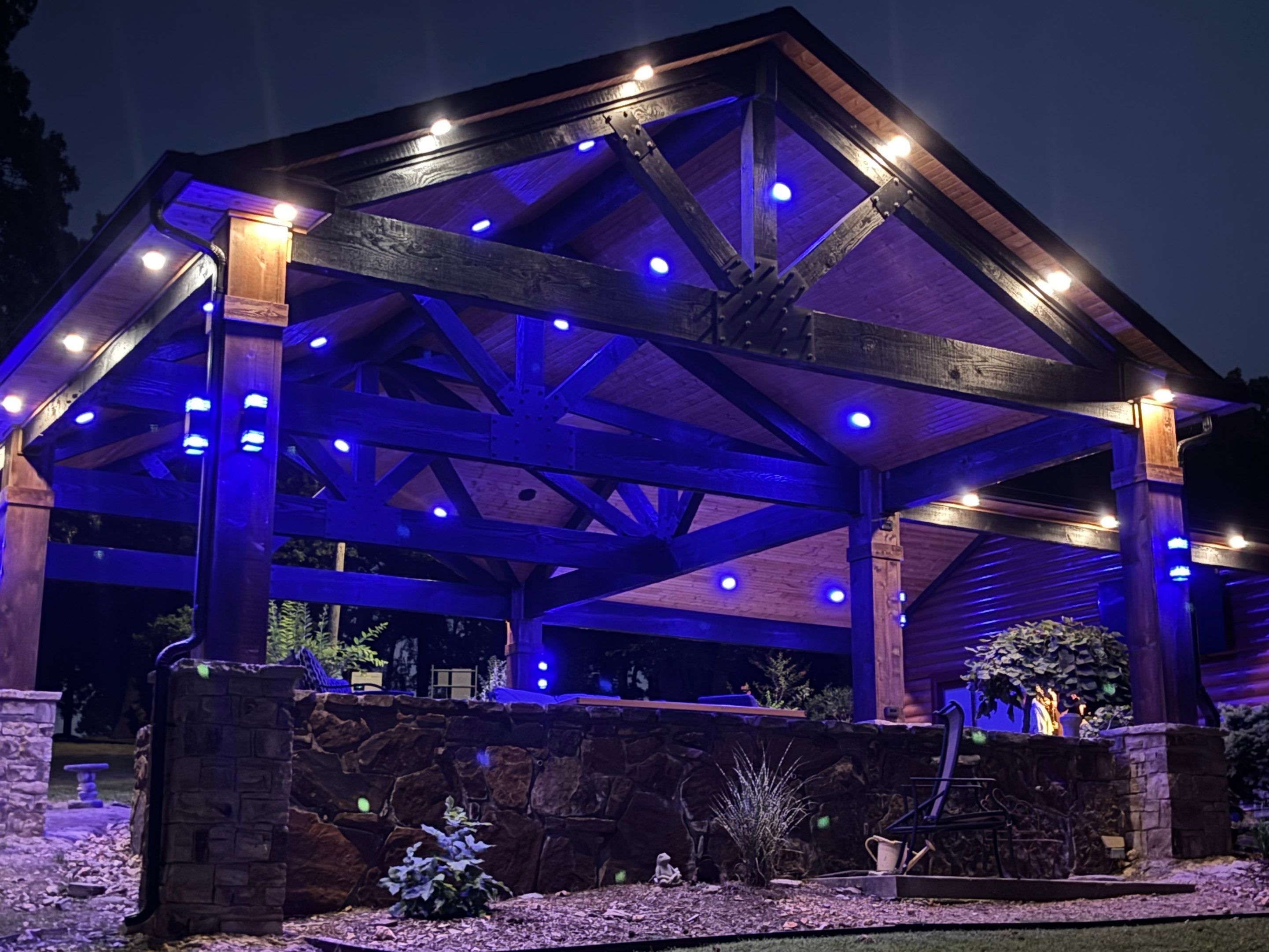 Custom Outdoor Patio by Argent Electric LLC