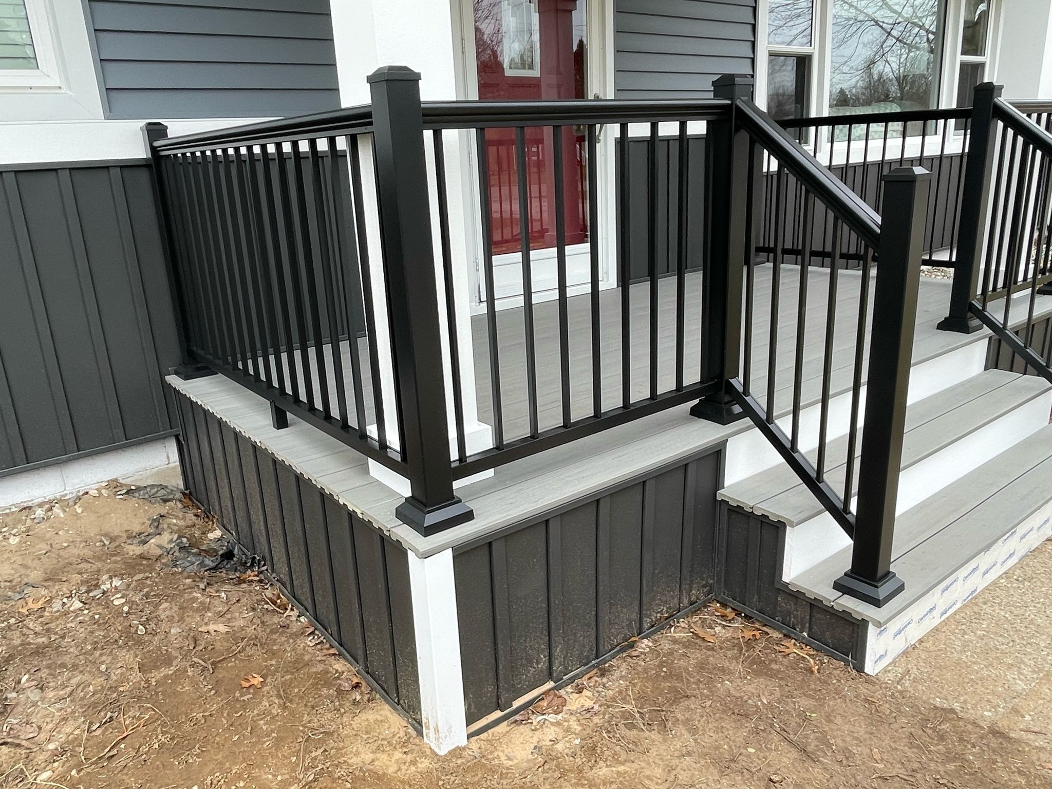 Siding, Front and Back Porch  by Avalon Roofing and Exteriors