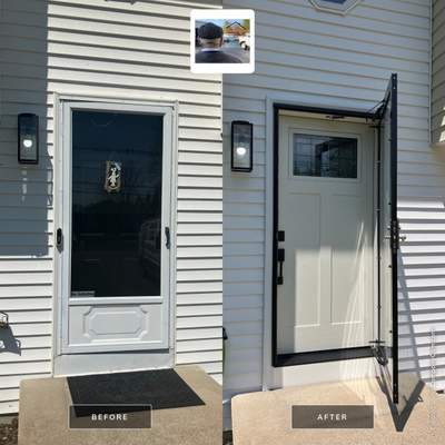 Storm Door Installation Using ProVia Storm Door