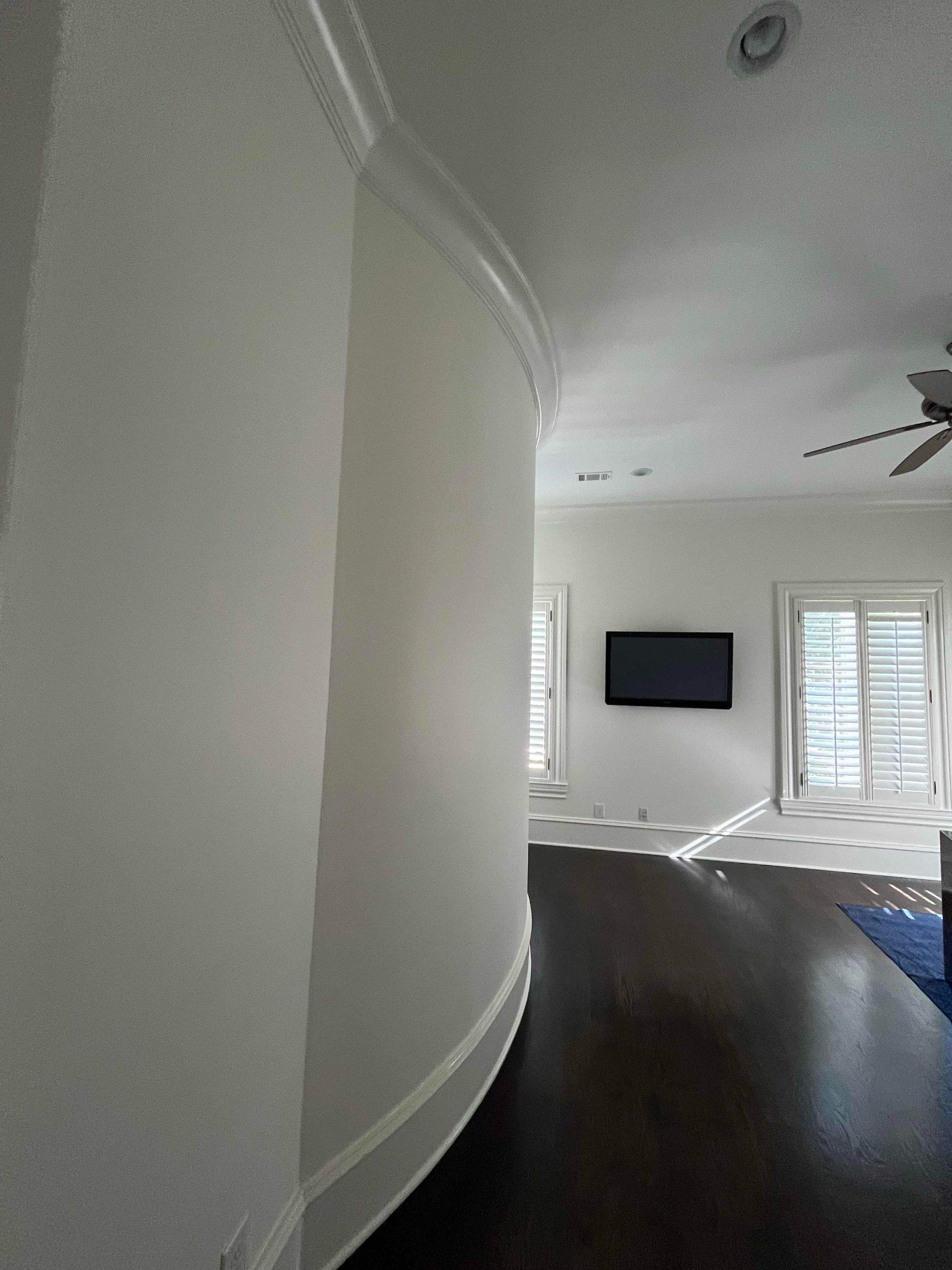 From Dark to Dazzling: A Bright White Home Transformation by Atlanta's Paint Doctor