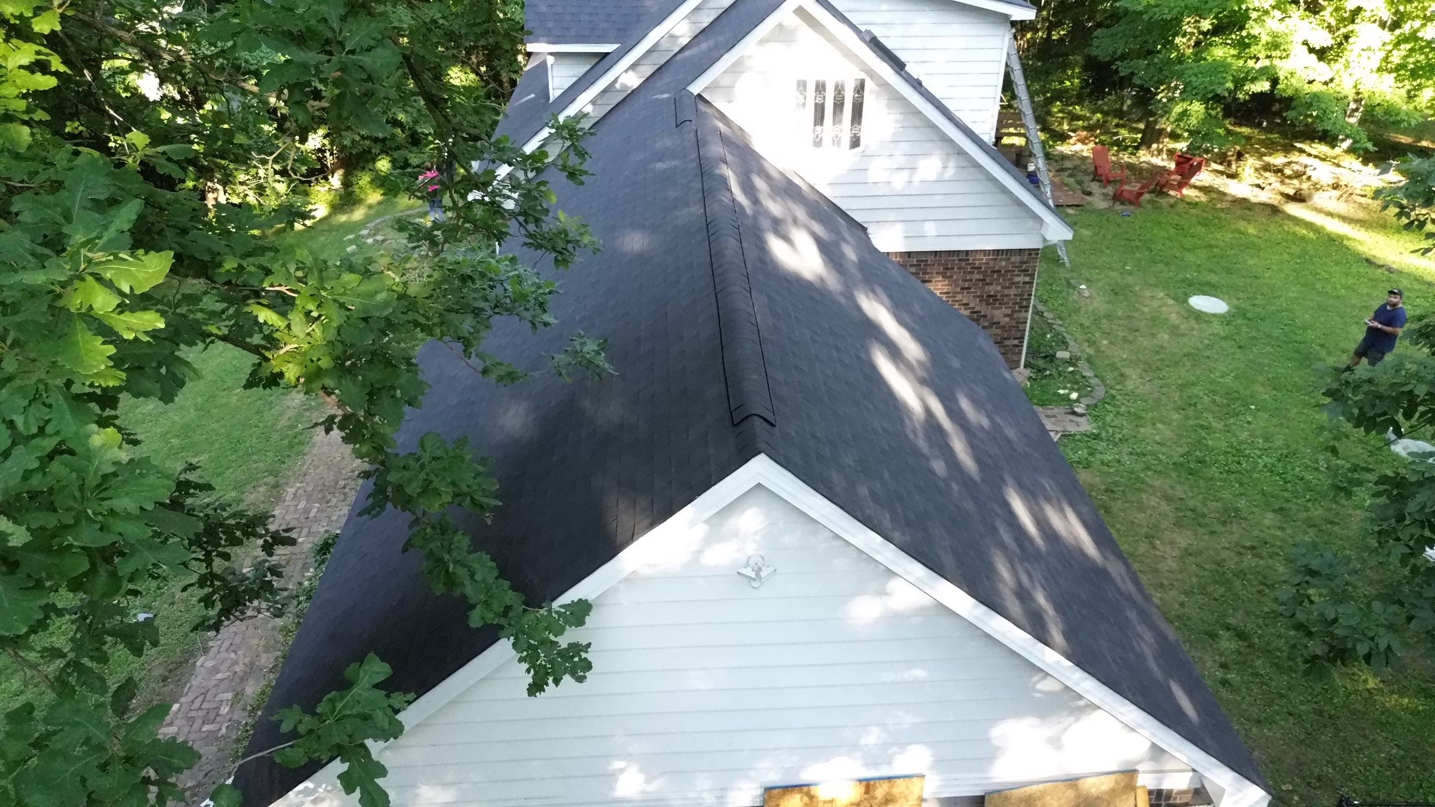 Project in Mooresville by Moss Roofing