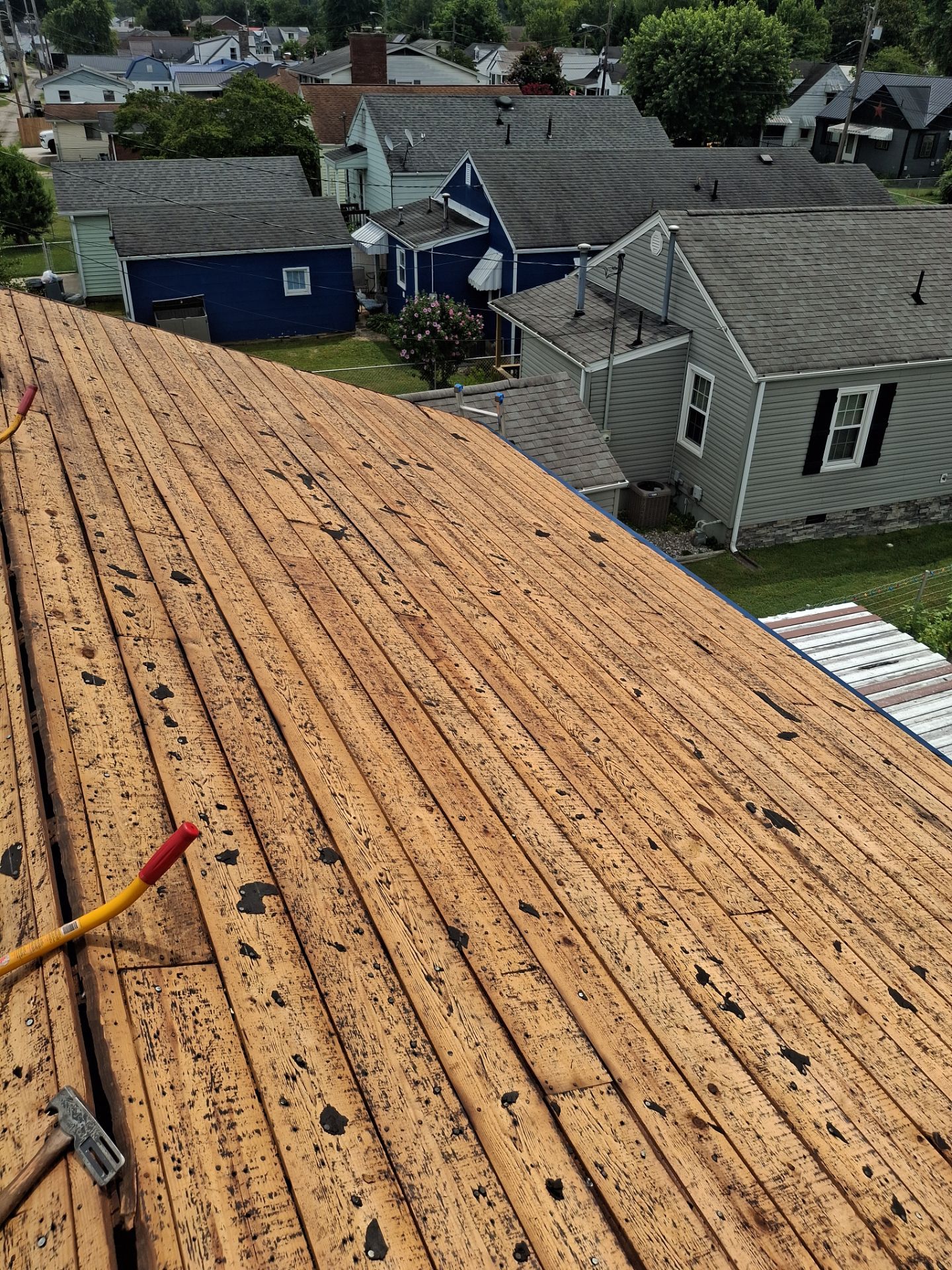 Residential Roofing Installation using Metal by Rainstoppers Roofing