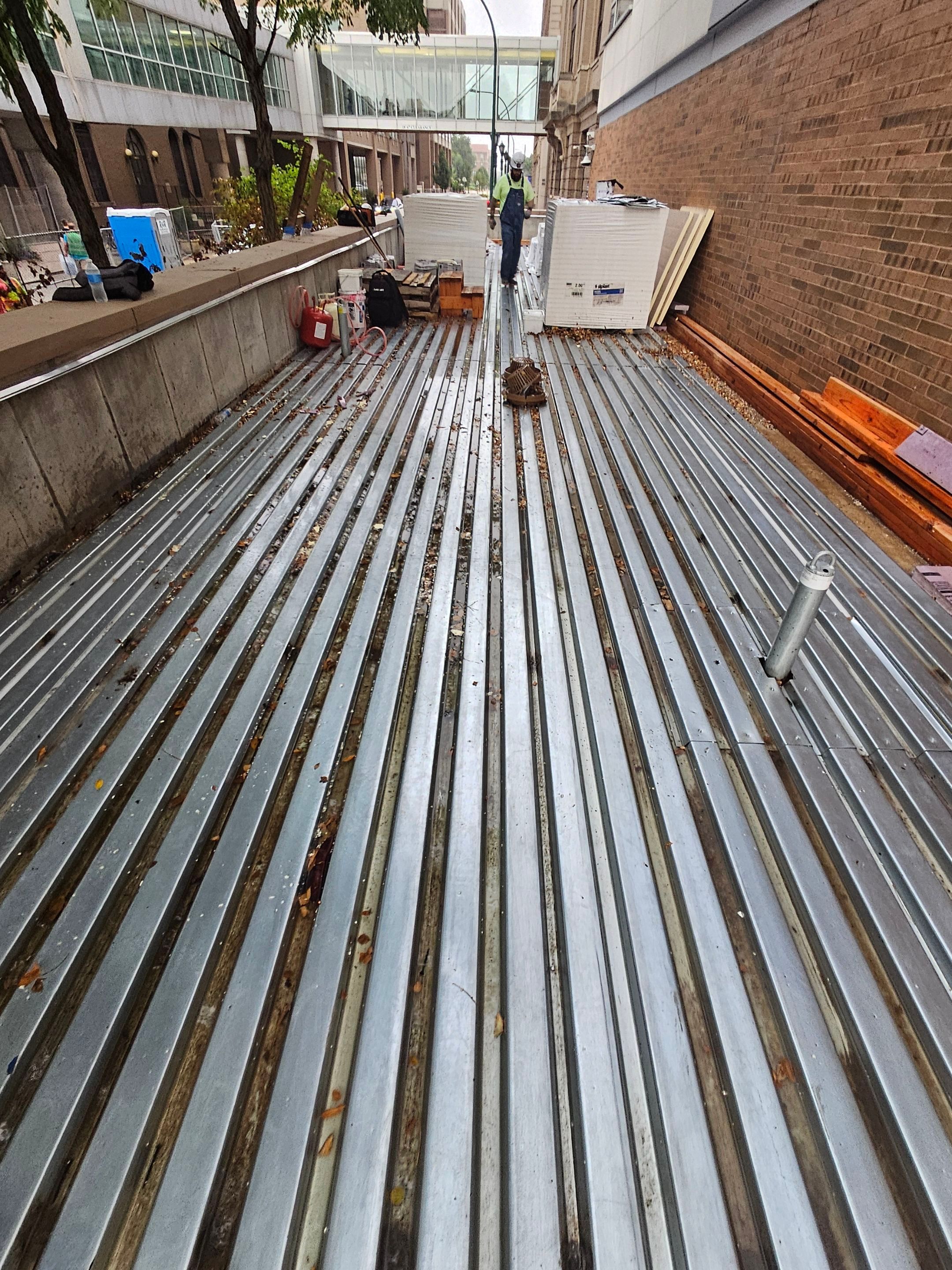 Complex Commercial Roofing Project - Central West End, St. Louis, MO by St. Louis Roofing Company