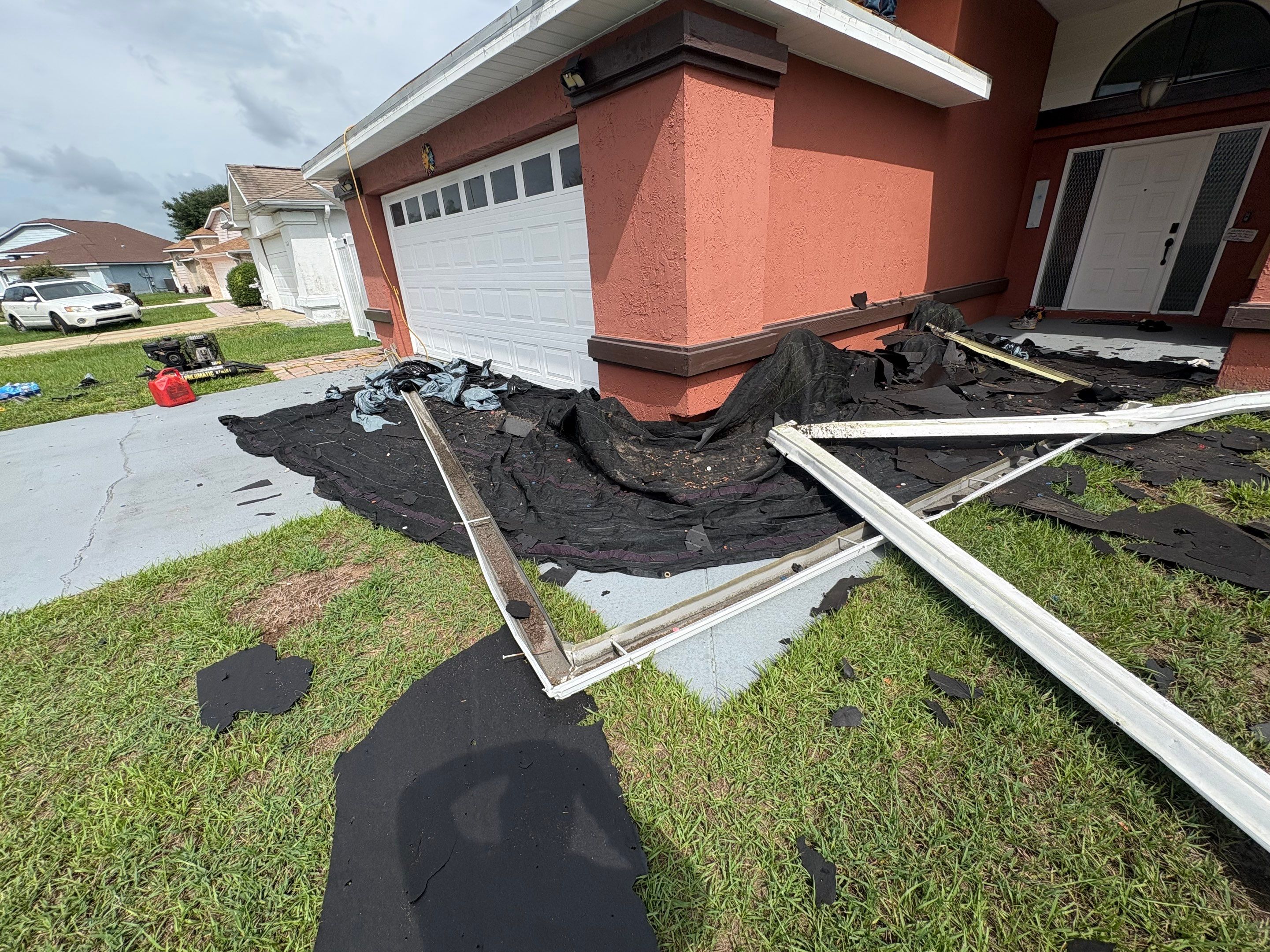Residential Metal Roofing Installation and Gutter Replacement in Kissimmee by Pinnacle Roofing Group