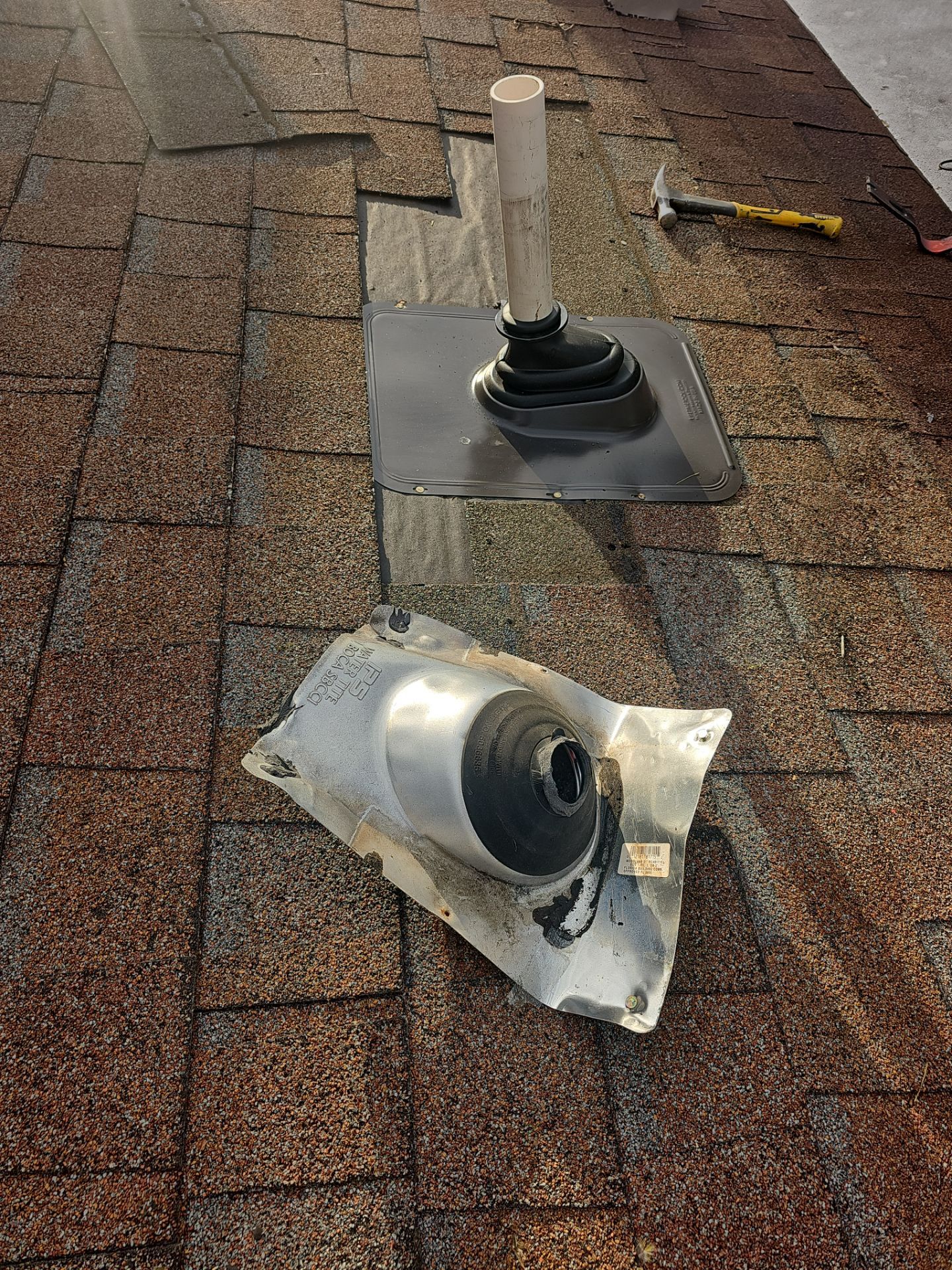 Roof Repair - Vent, Siding, and Chimney Flashing and Partial Roof Replacement by Winchester Roofing