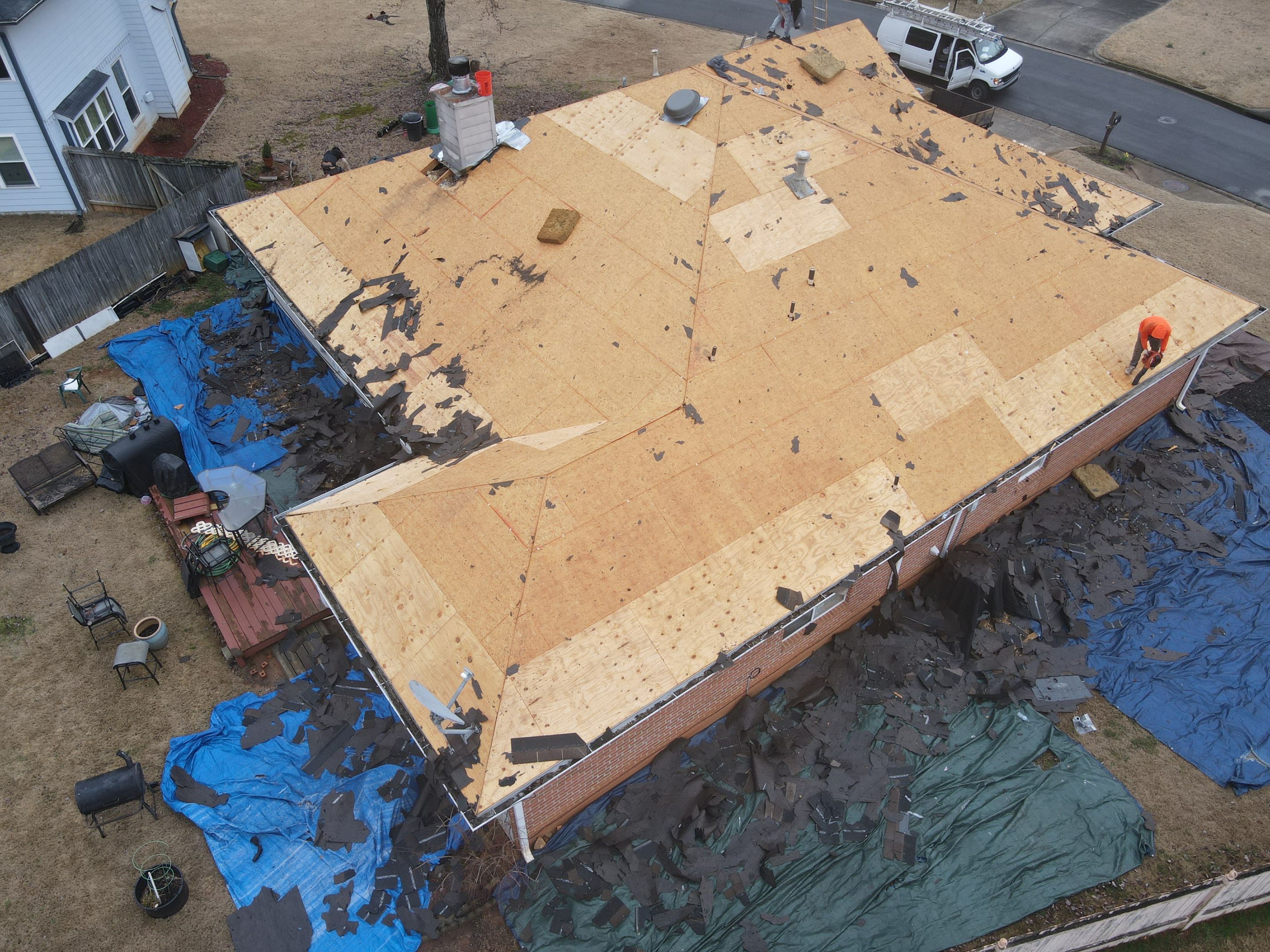 Residential Roofing Installation using Owens Corning by Inspector Roofing and Restoration