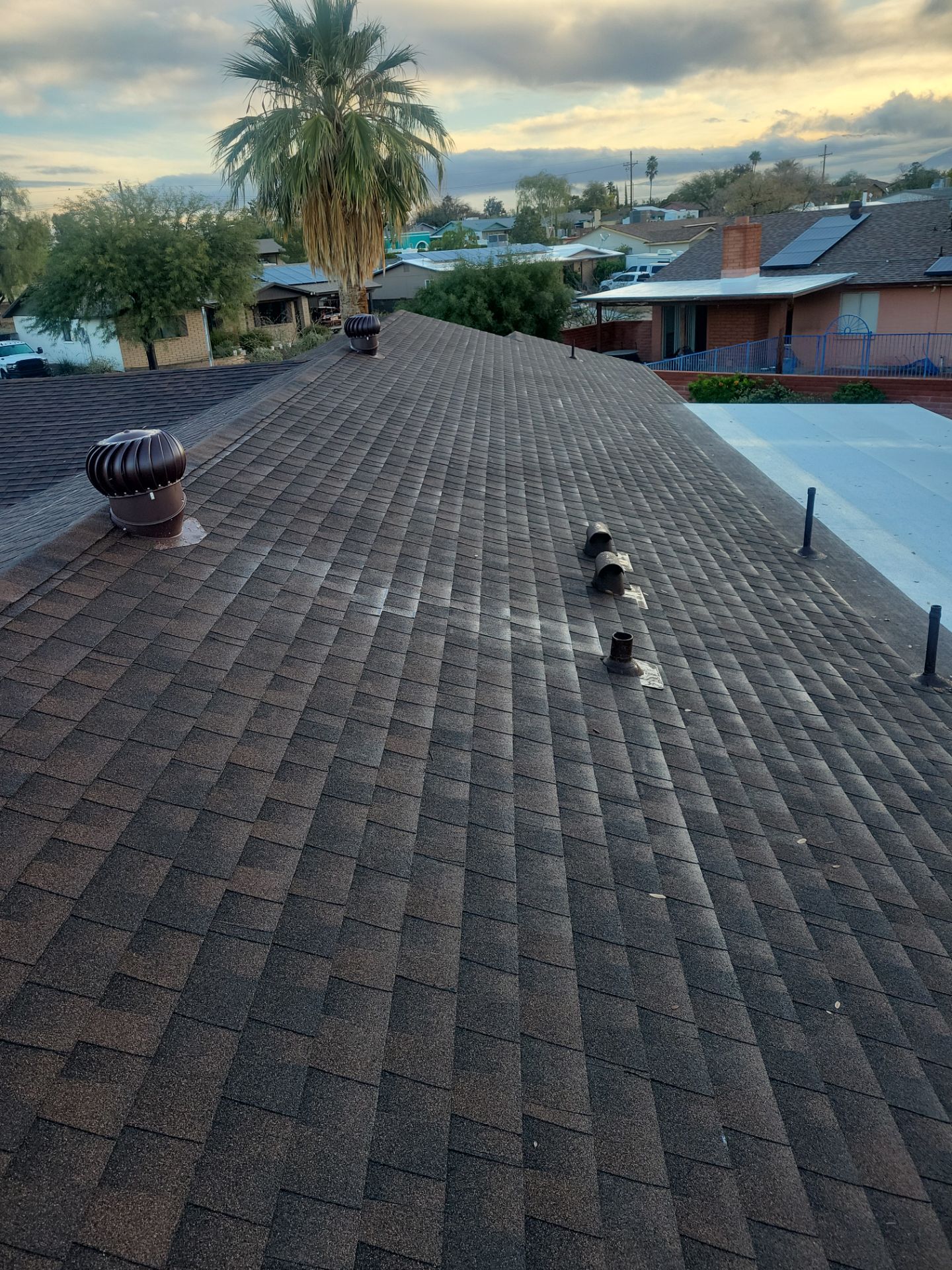 Project in Tucson by West Coast Roofing AZ
