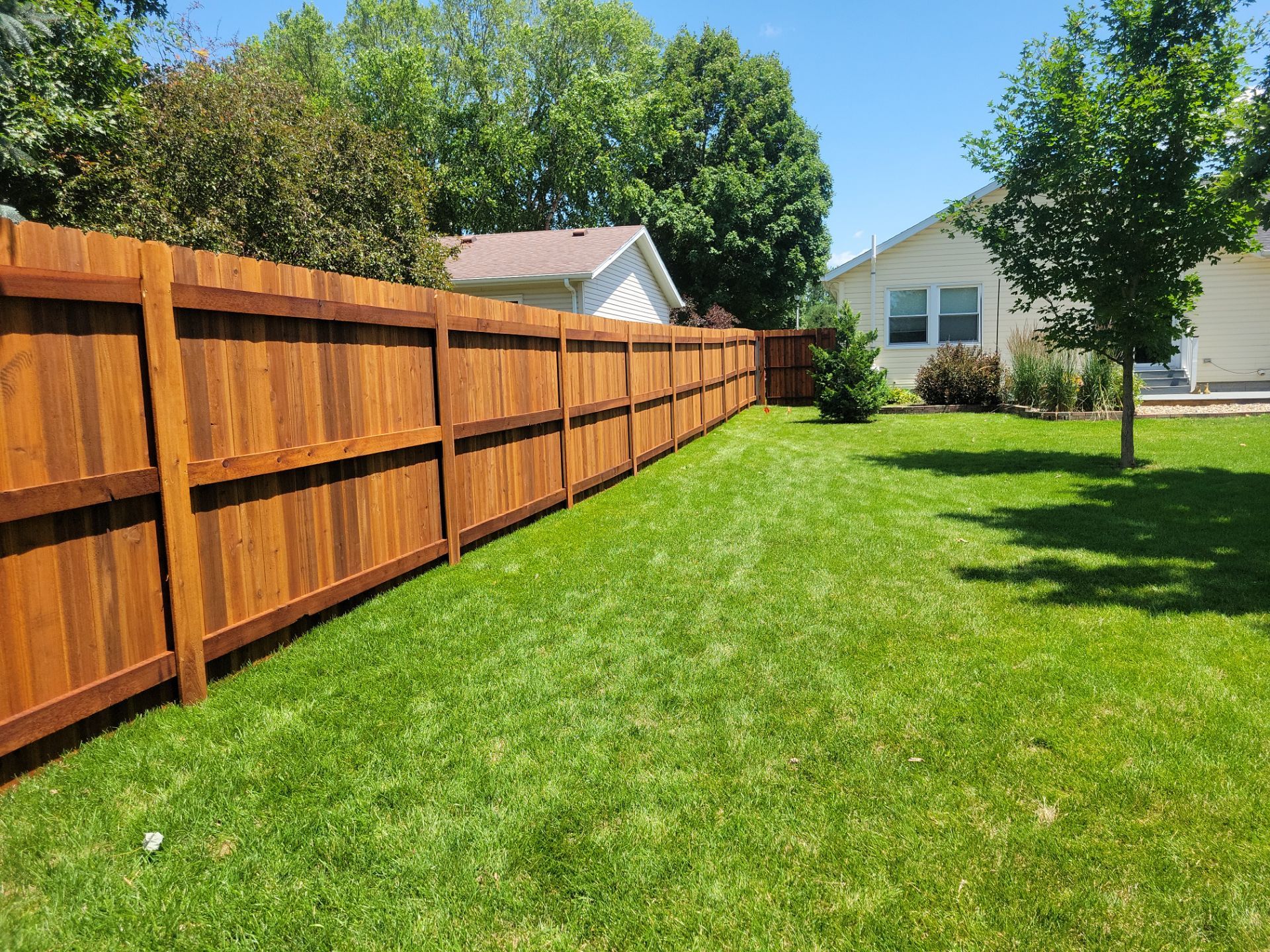 Project in Janesville by Perfect Picket Fence and Stain