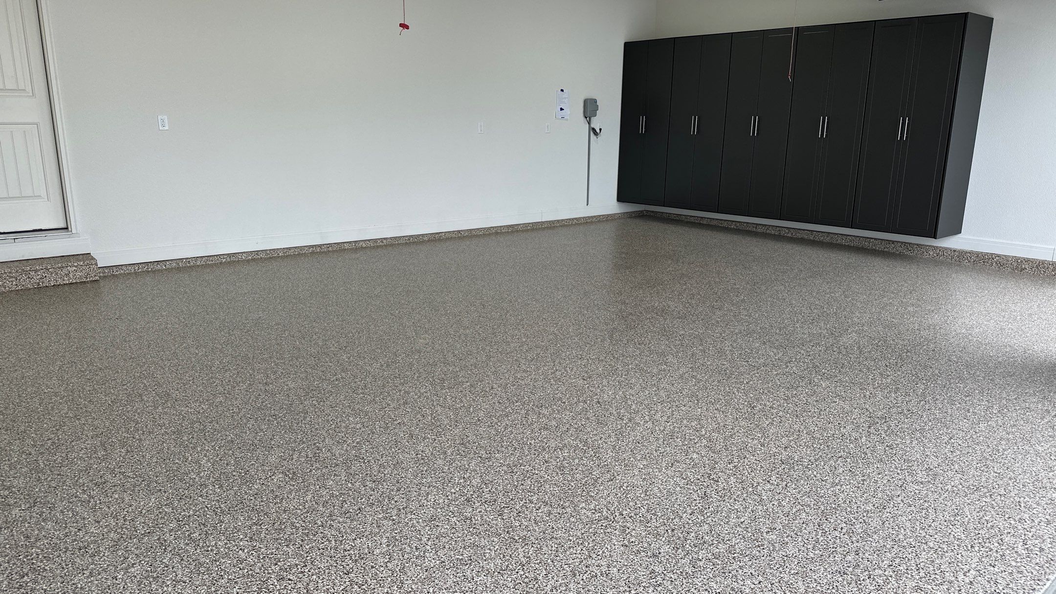 Ron B. upgraded his garage with cabinets and a Banner Garage Floor by Banner Garage