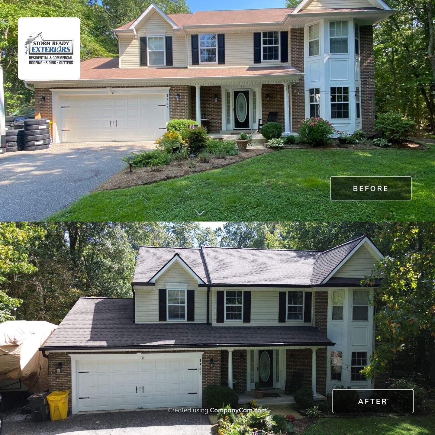New Roof Install in Shady Side, MD by Storm Ready Exteriors