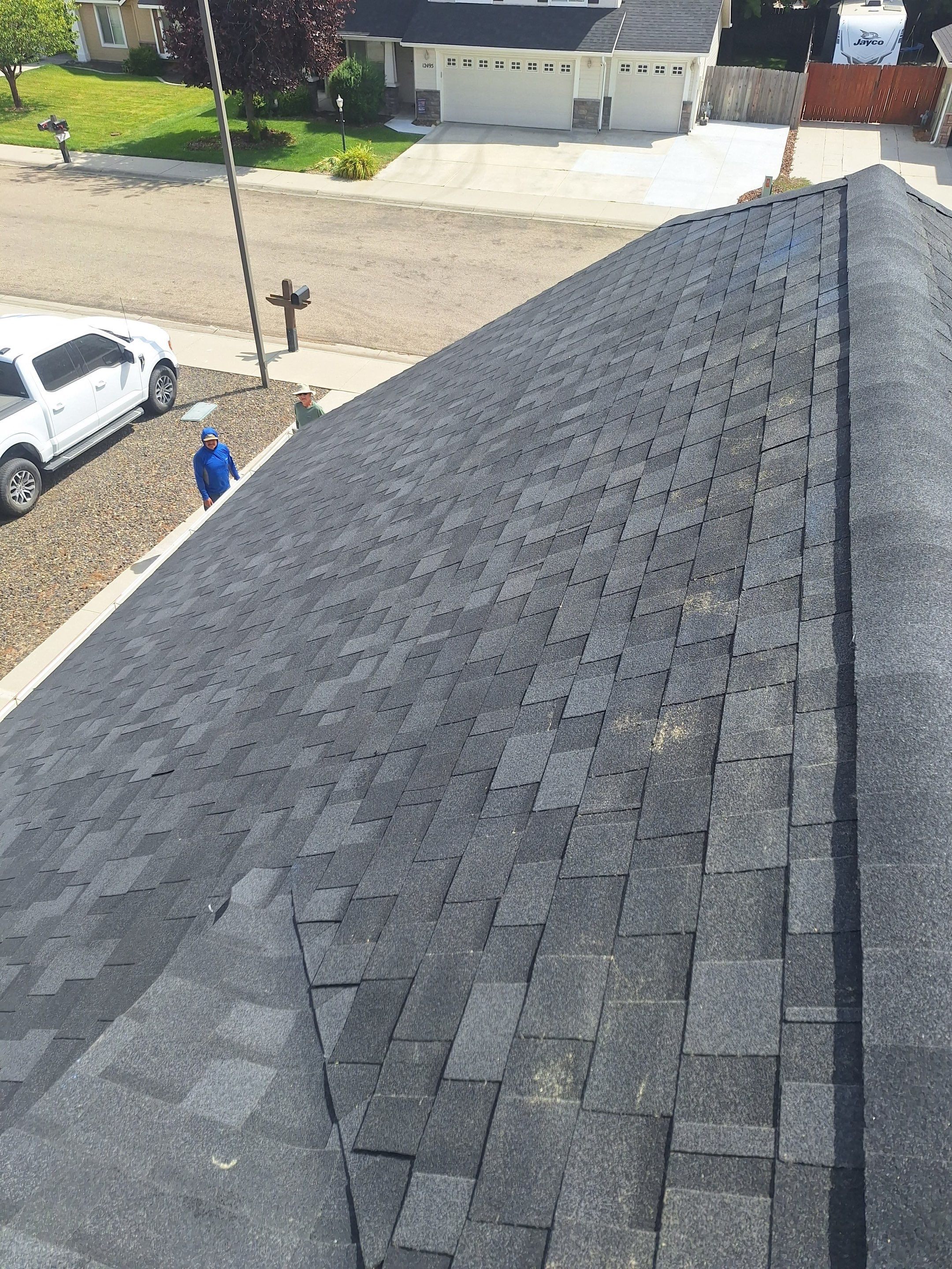 Residential Architectural Shingle Roof Replacement in Boise Idaho by Olive Roofing