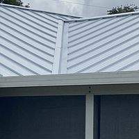 26ga 1" Nail-Strip Mill Finish  by Total Roofing System The Metal Roof Experts