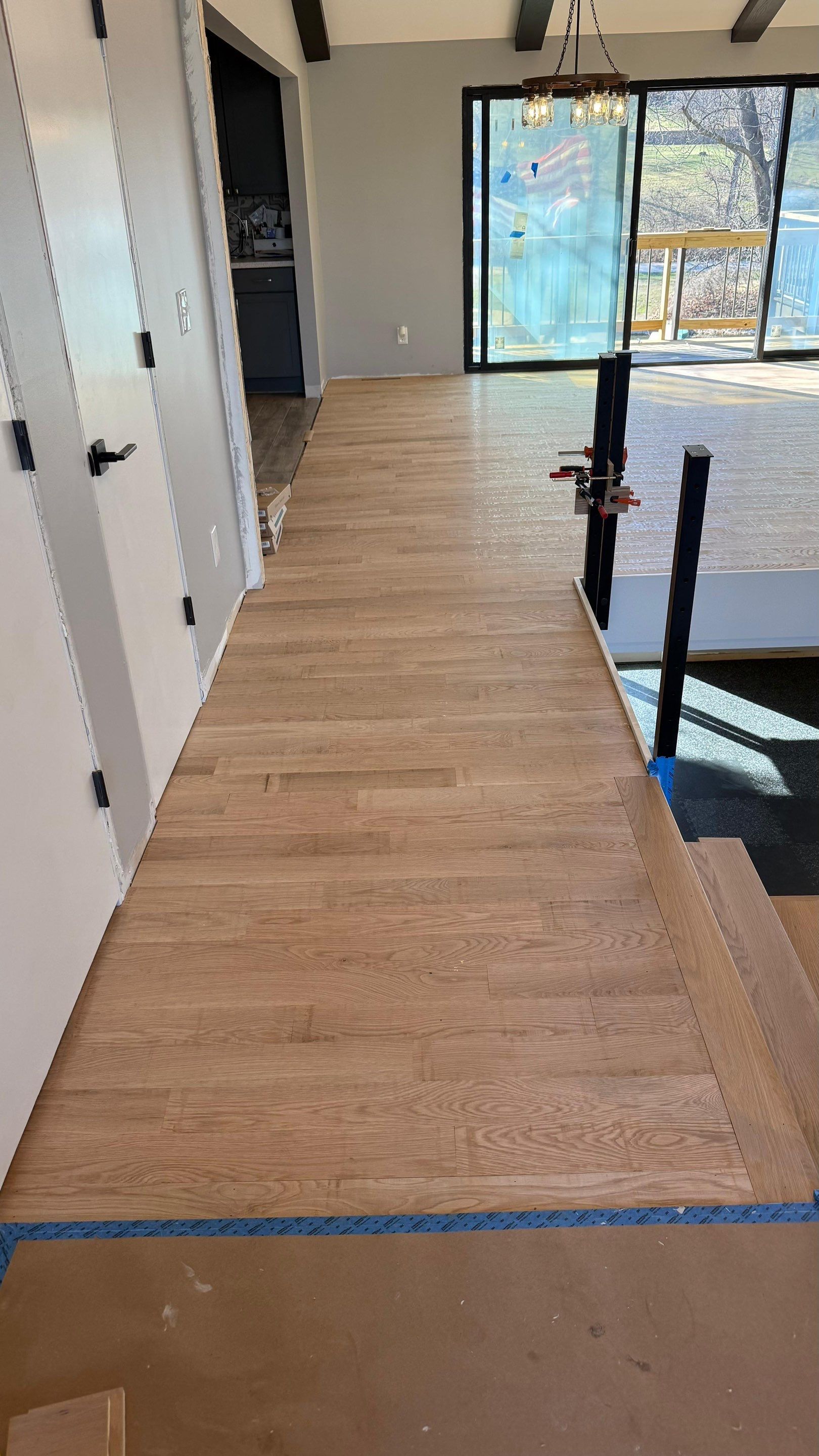 Hardwood Flooring Installation and Refinish in Weatherby Lake by Rippnfinish