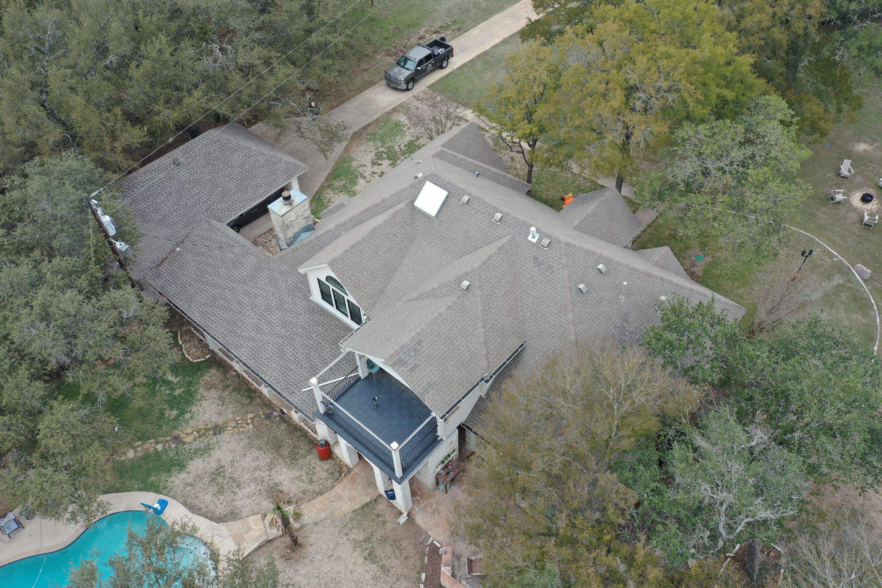 Residential Roof Replacement using Owens Corning Duration by Action Exteriors Austin