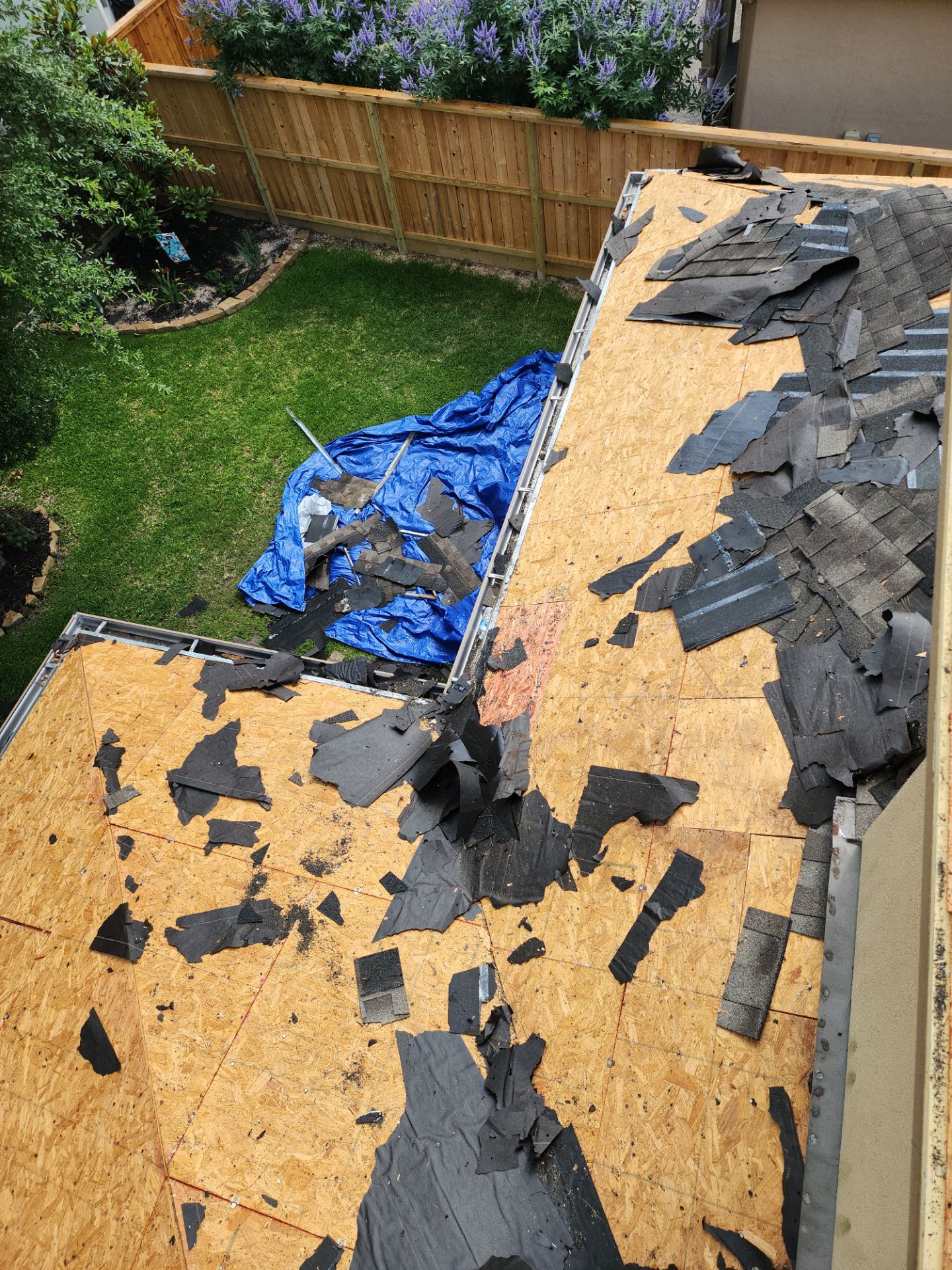 Residential Roofing Installation using Owen's Corning Duration (Lifetime) Shingles by Roof Repair Company