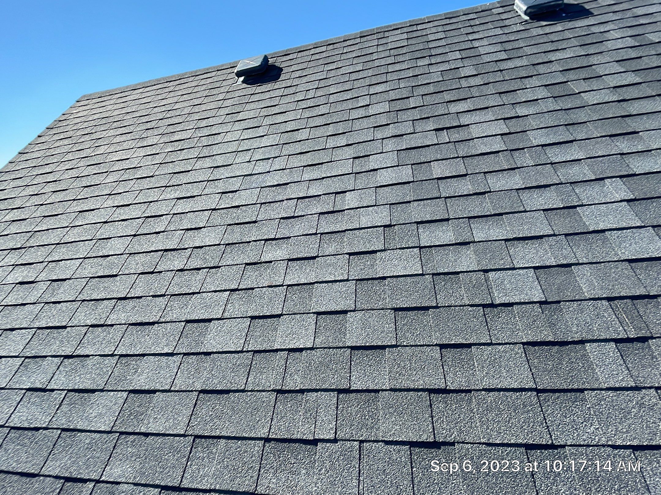 Residential Roofing Installation using Atlas Pinnacle Impact Black Shadow by Blue Peaks Roofing LLC 