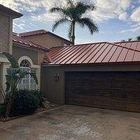 24ga 1.5" Snap-Lock Terra Cotta  by Total Roofing System The Metal Roof Experts