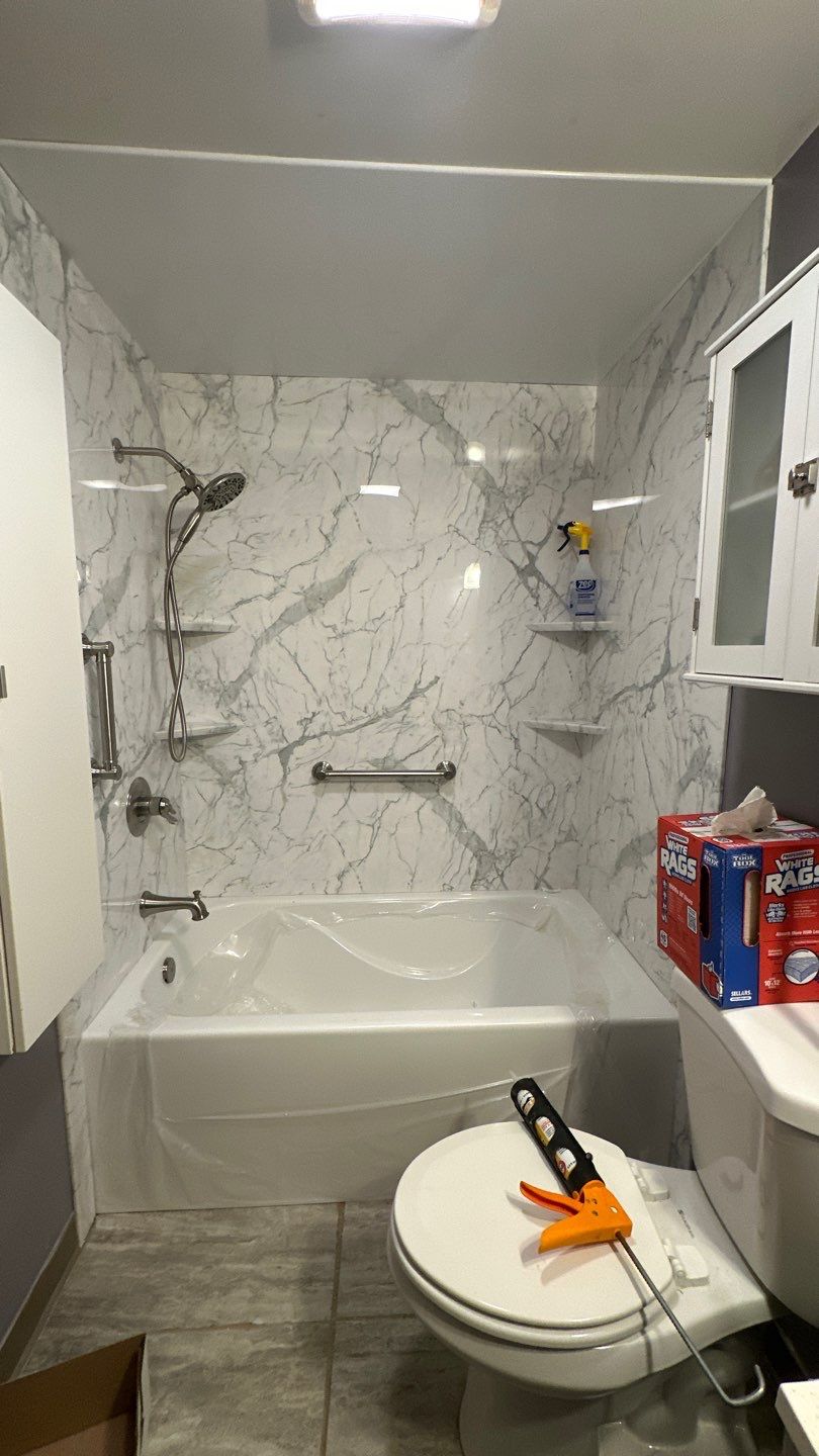 Tub Installation in Brattleboro, VT  by Yankee Home Improvement