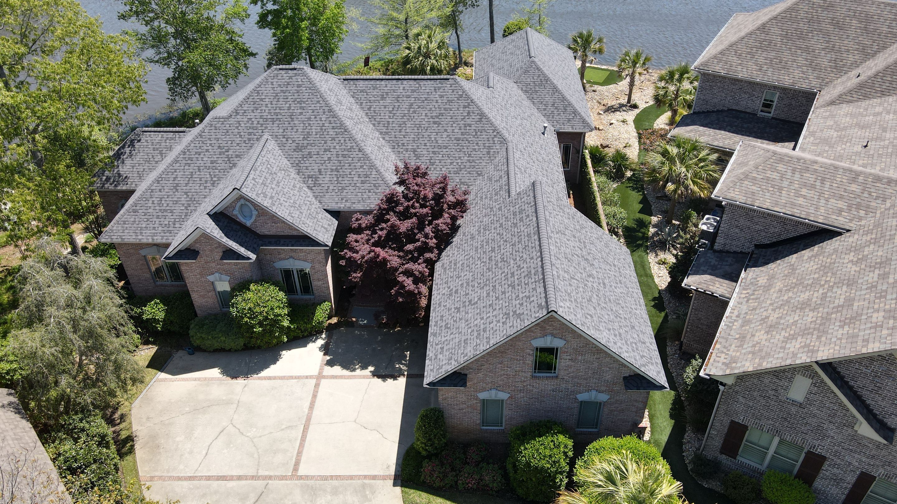 Residential Roofing Installation using Owens Corning Duration Midnight Plum by Indigo State Roofing
