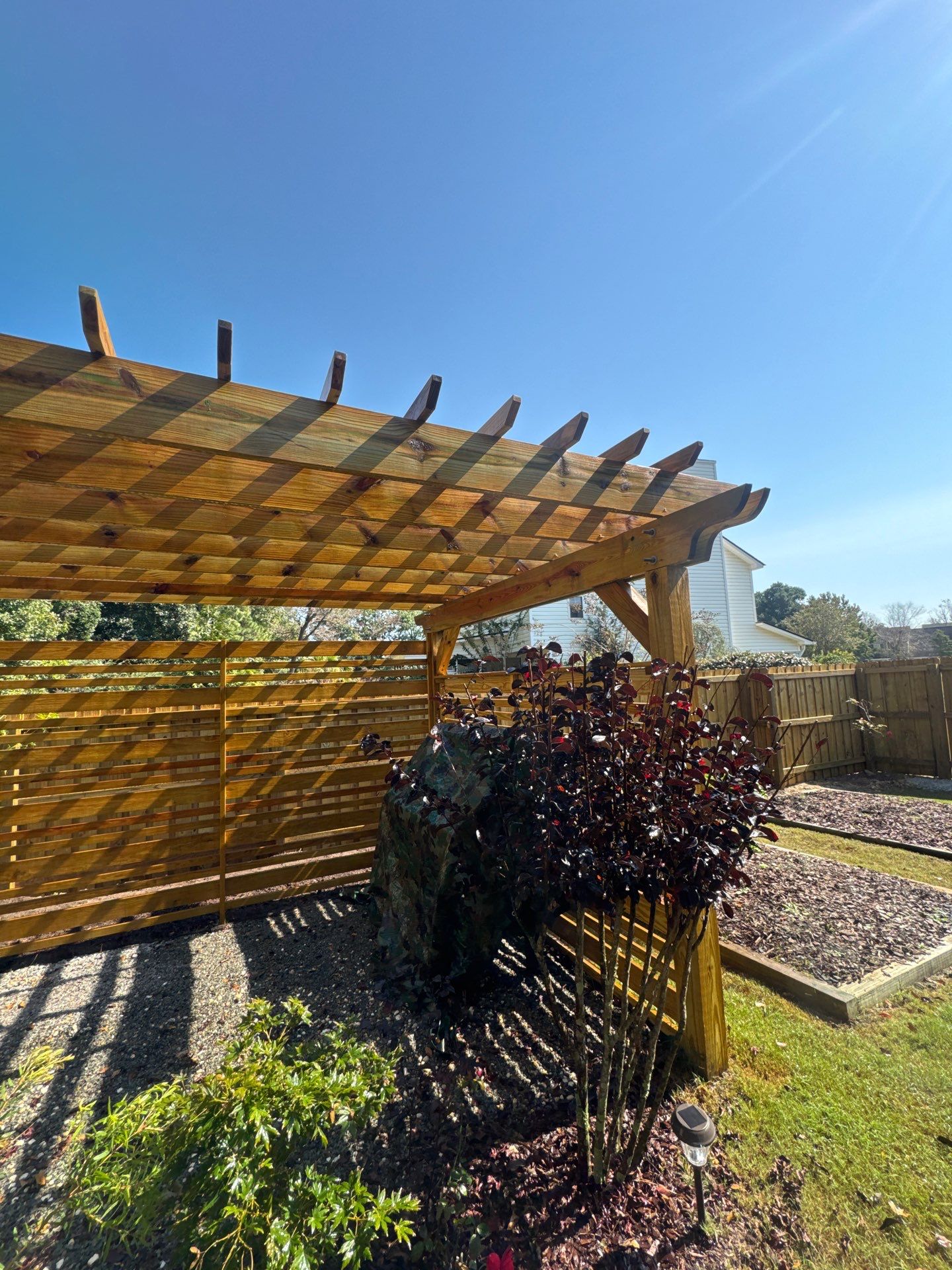 Pergola using Wood Sealant by DuraSeal