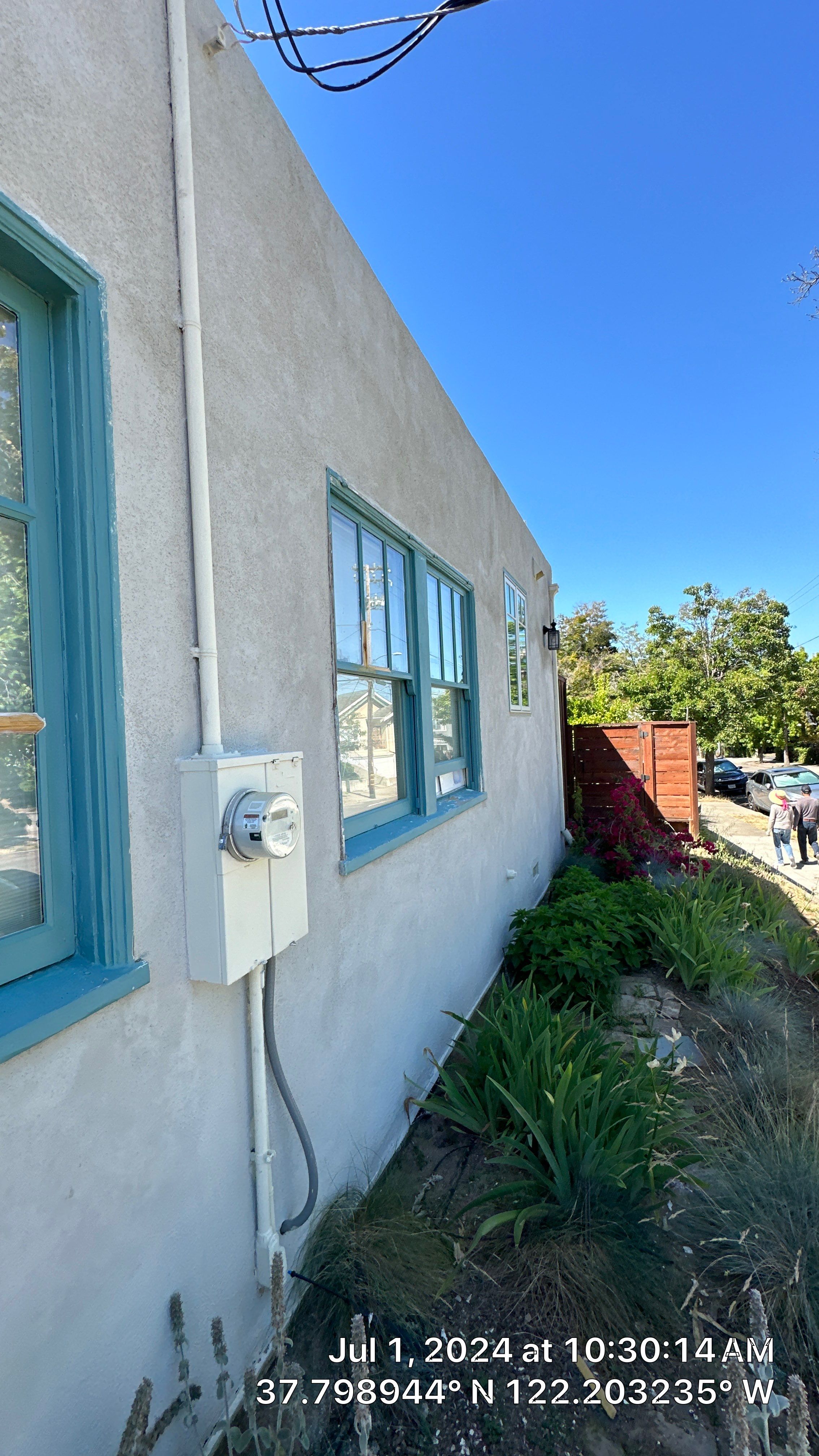 Exterior Transformation with Fresh Stucco and elastomeric system for waterproofing by Herrera’s Bay Area Painting inc.