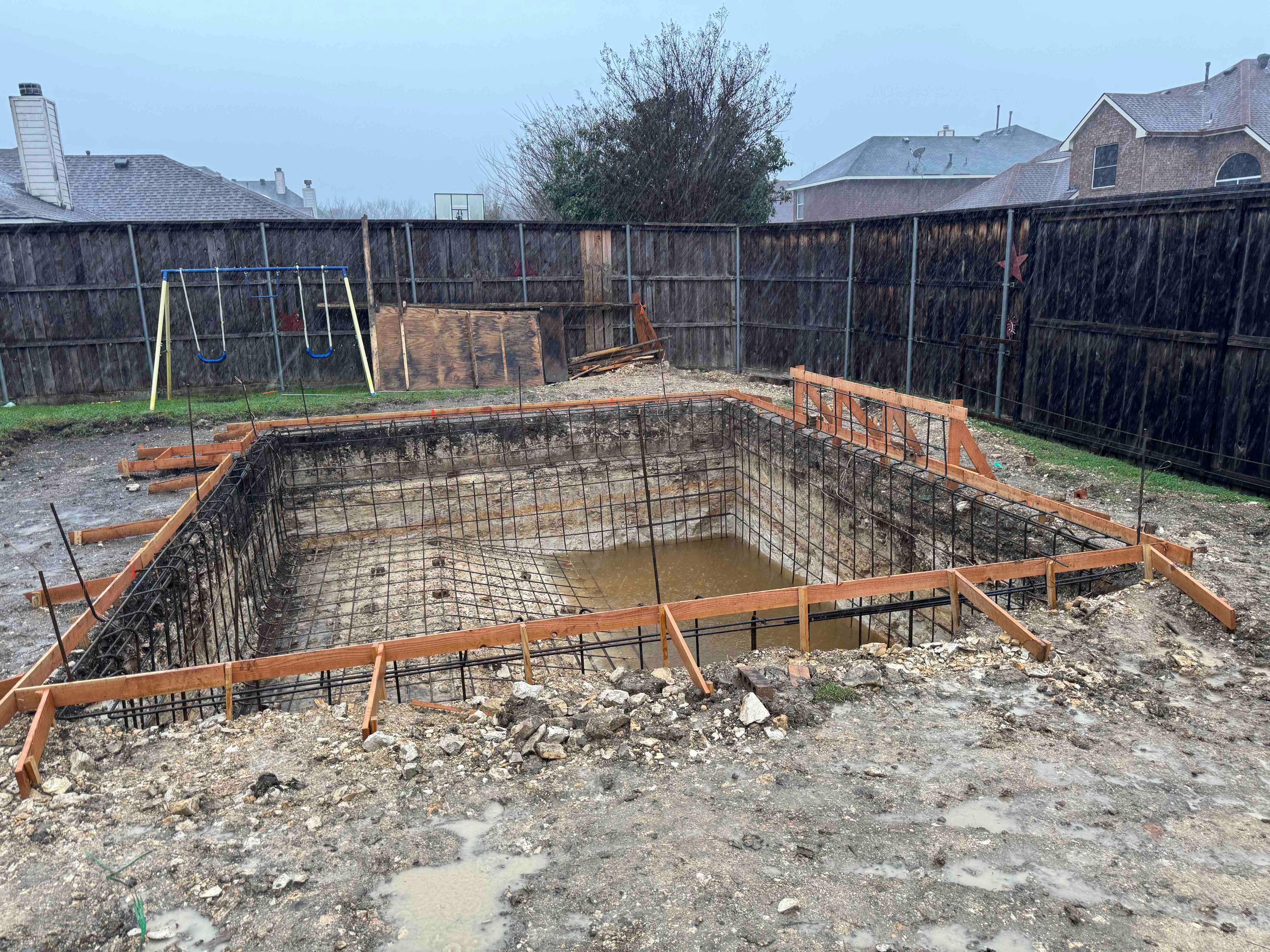 Modern Geometric Pool by Pinnacle Pools and Spas - DFW