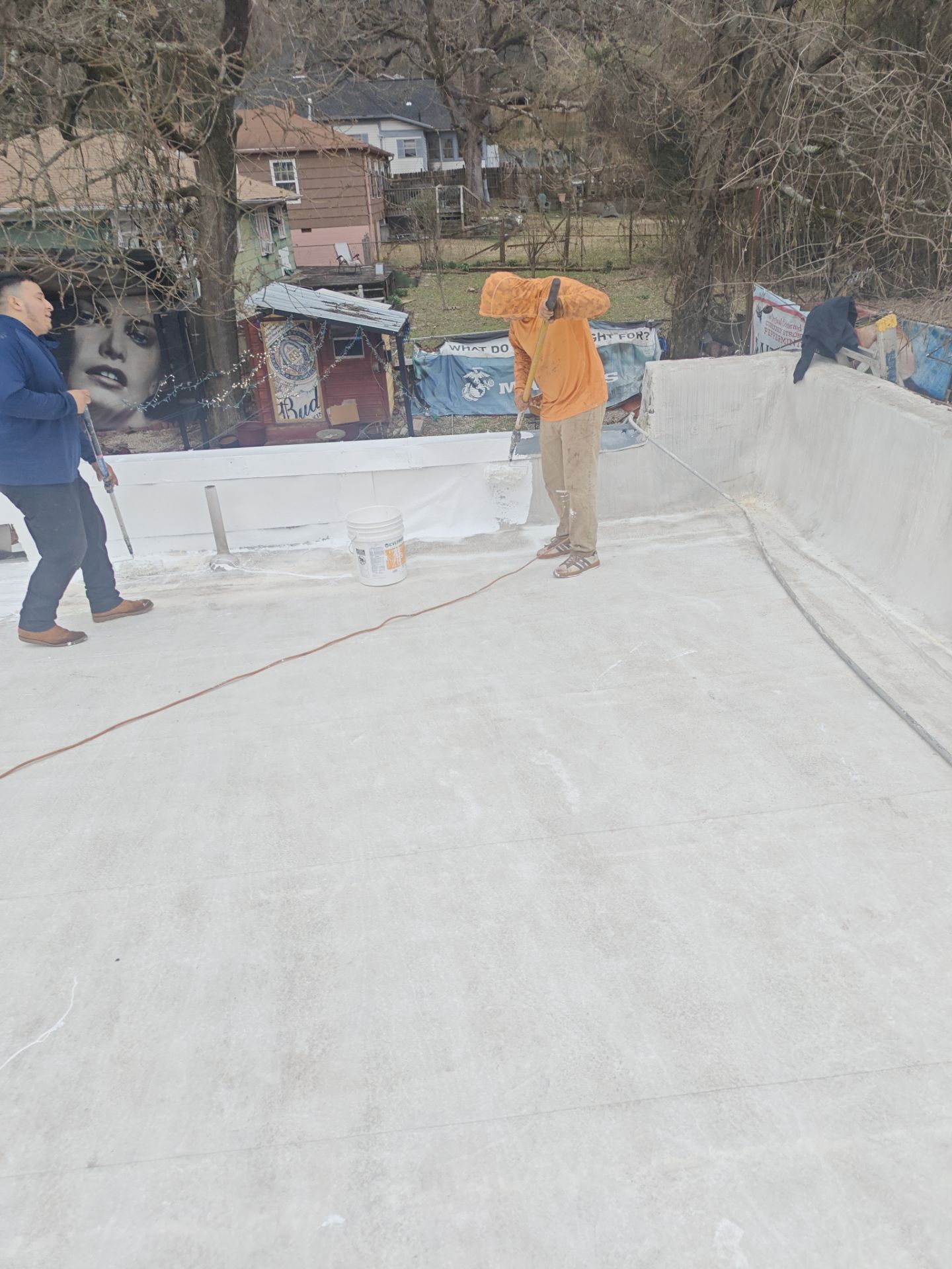 Flat Roof Restoration in Birmingham by NANOROOF Alabama