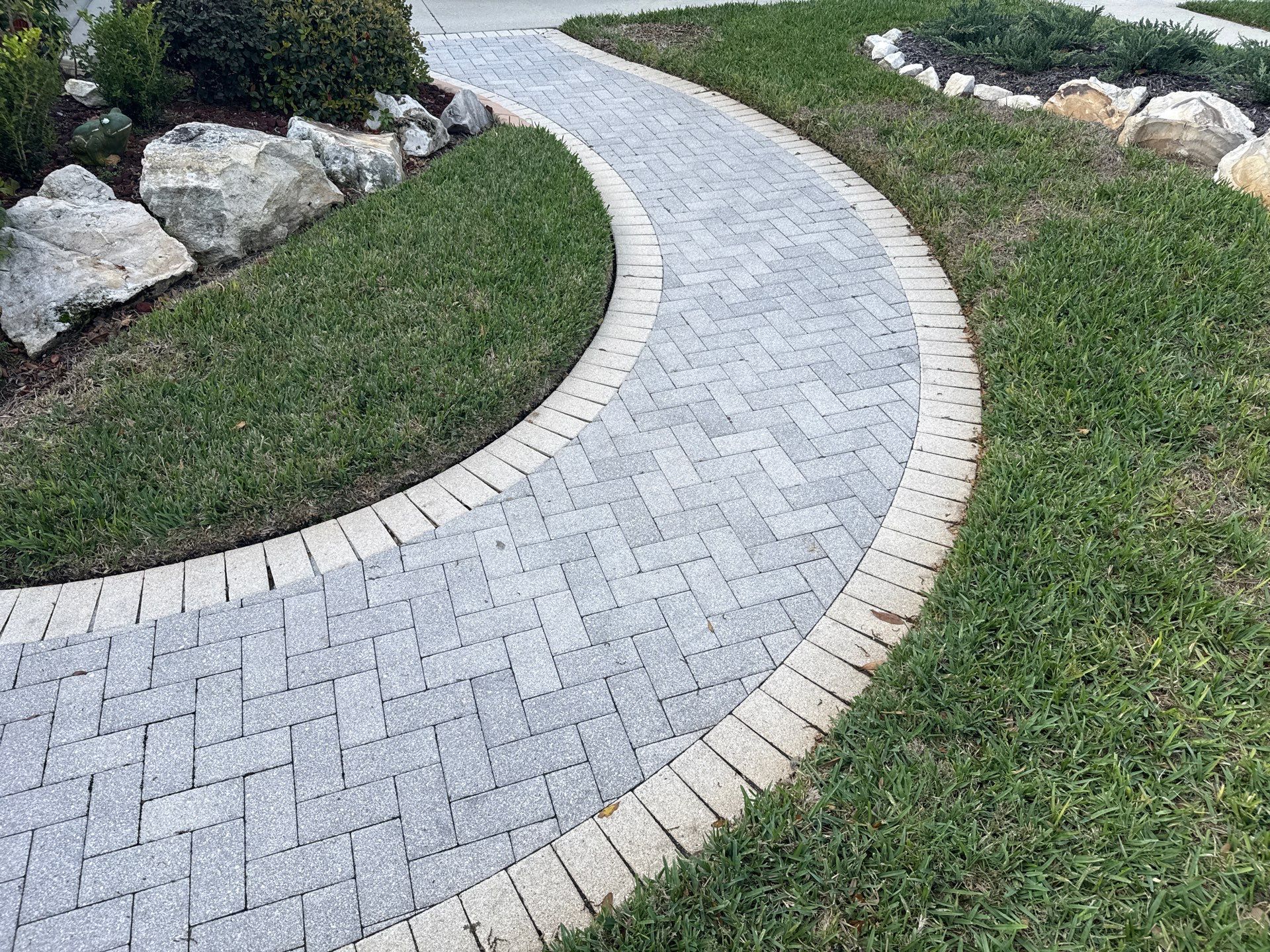 Painted Pool Deck, Pool Cage & Exterior Surface Cleaning in Creekwood – Bradenton, FL by Sunshine AquaWash