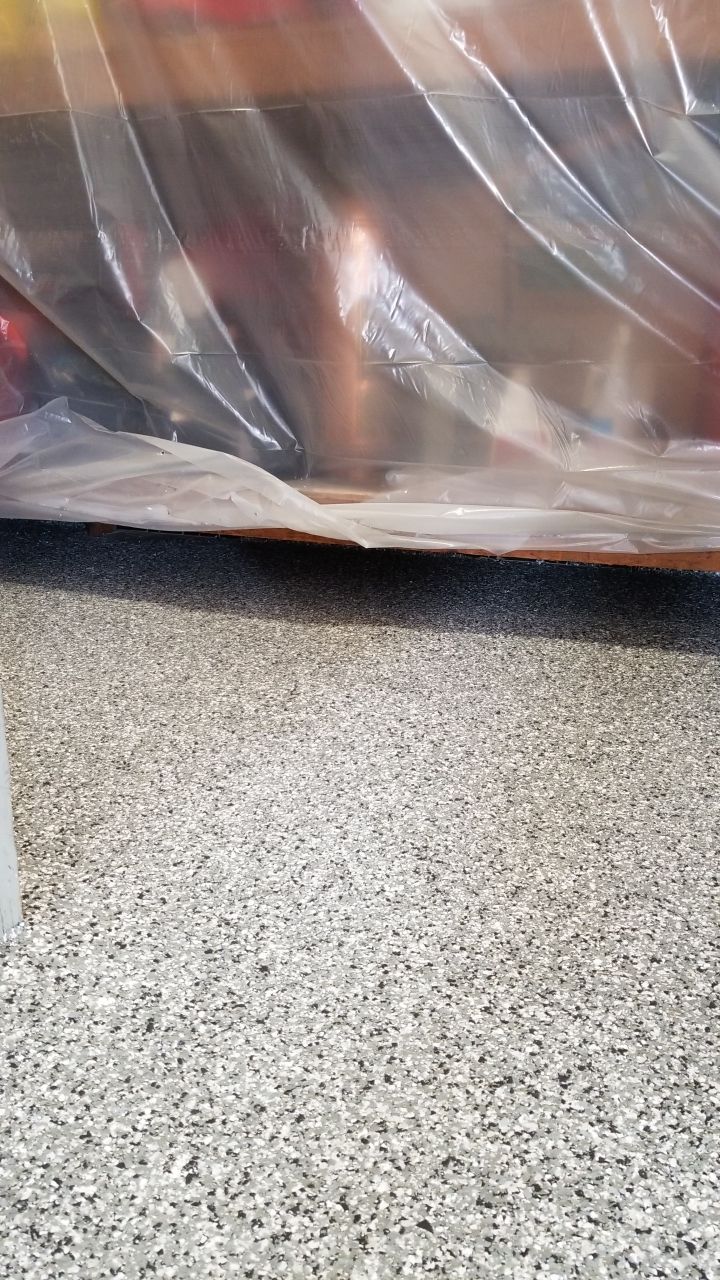 Dover Firehouse with their new Smoke Floor! by Spectrum Painting, LLC