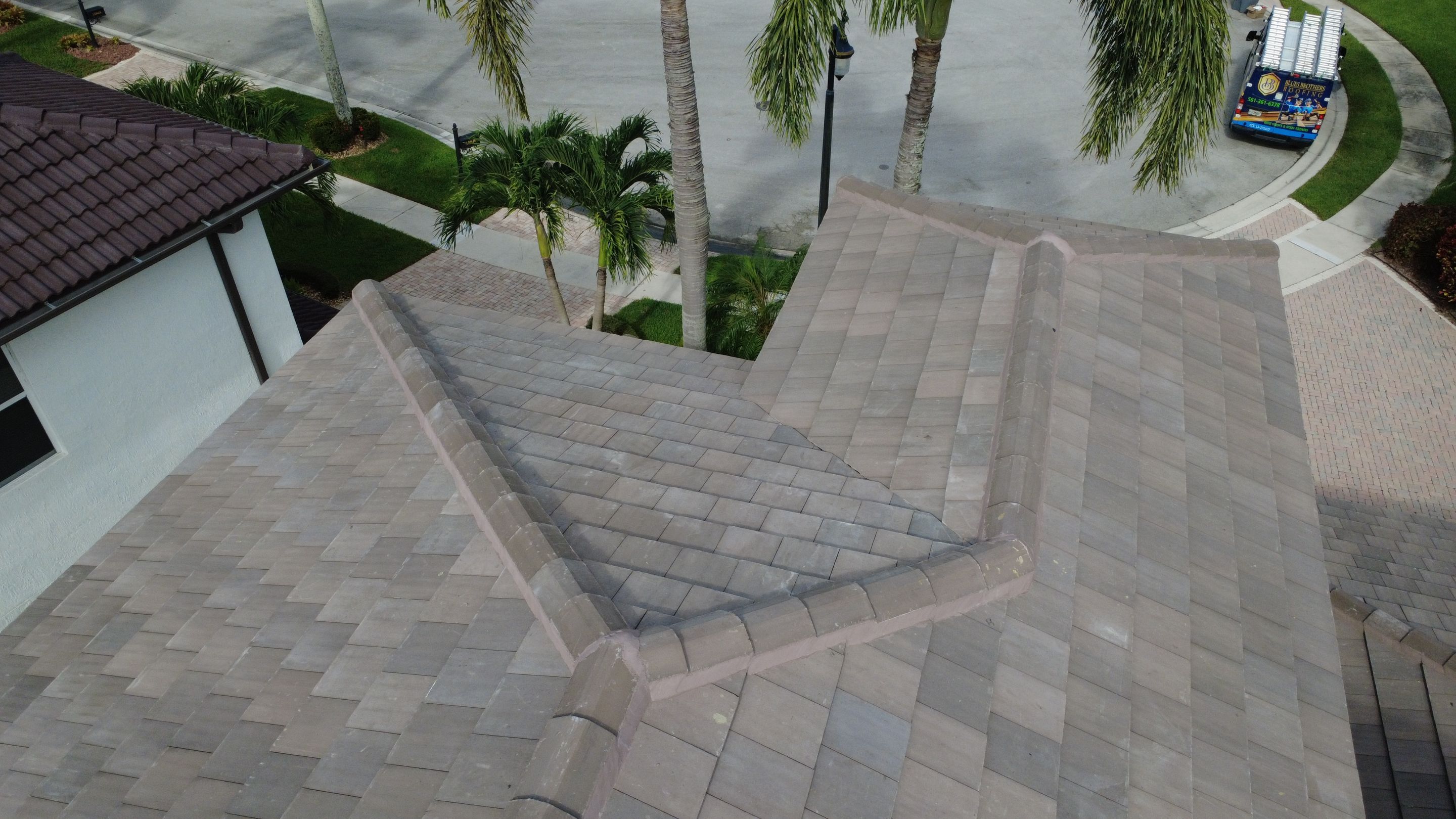 Residential Roofing Installation using Eagle Roofing Tile by BLUES BROTHERS ROOFING